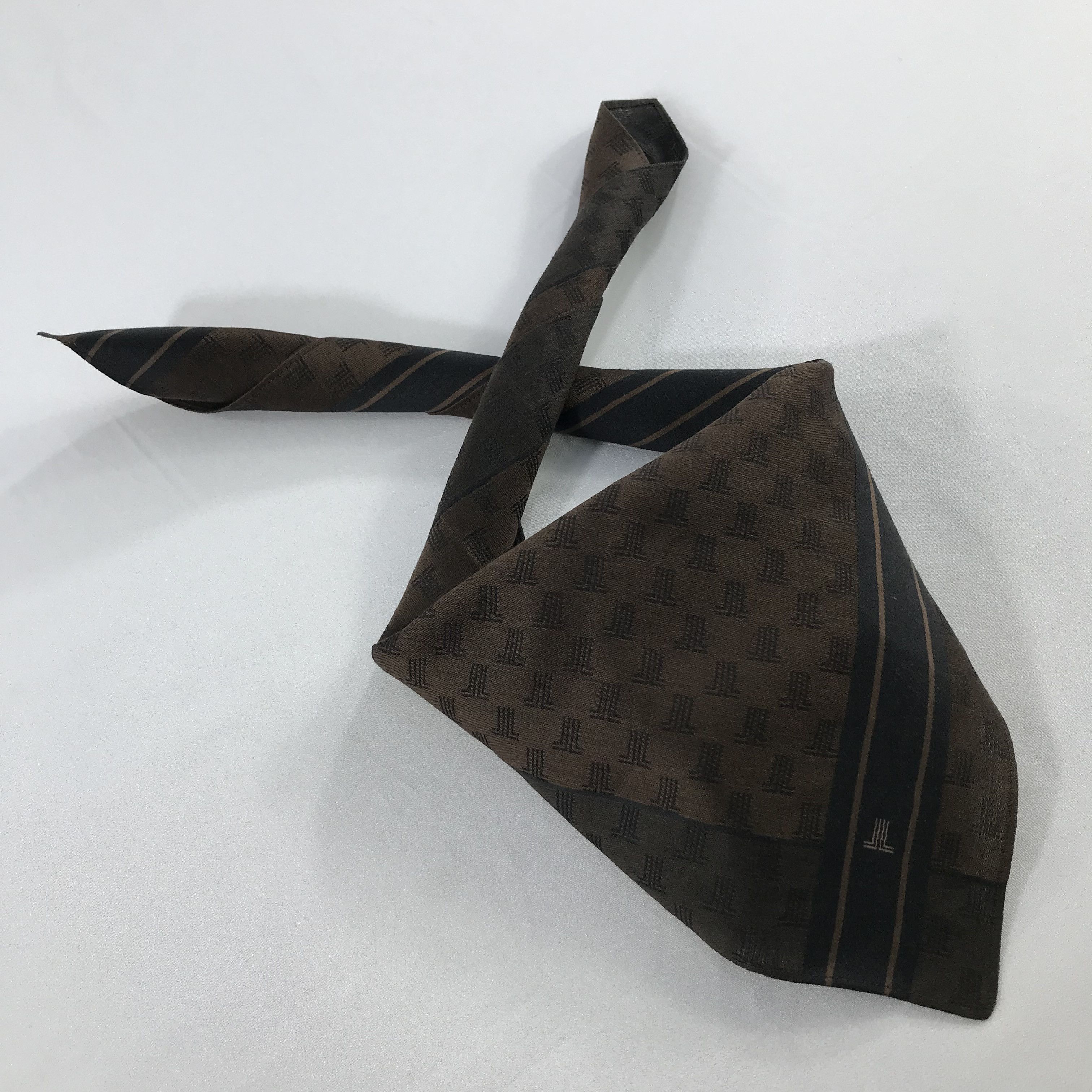 Lanvin × Vintage Lanvin Bandana / Handkerchief / Neckerchief - S2475 Size ONE SIZE - 4 Thumbnail