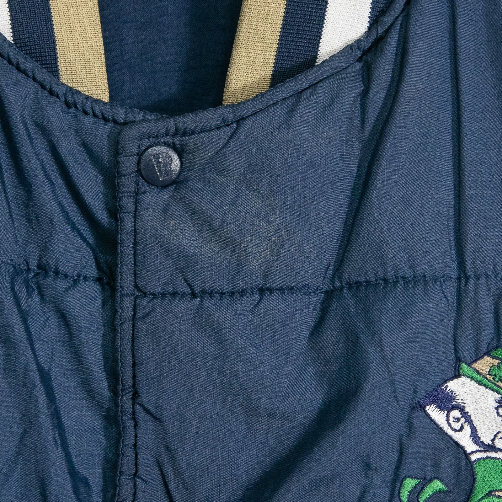 Pro Player Vintage 90s Notre Dame Pro Player Puffer Jacket Mens XL Size US XL / EU 56 / 4 - 9 Thumbnail