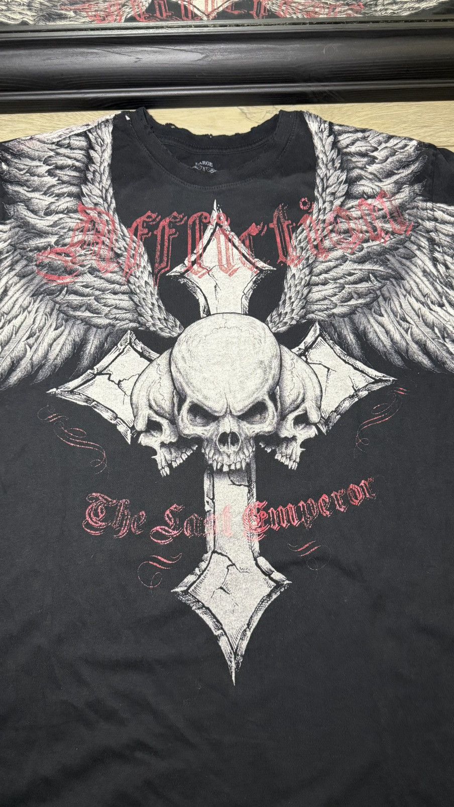 Affliction Vintage / Y2K RARE Affliction Fendor Emelianenko Shirt Size US L / EU 52-54 / 3 - 3 Thumbnail