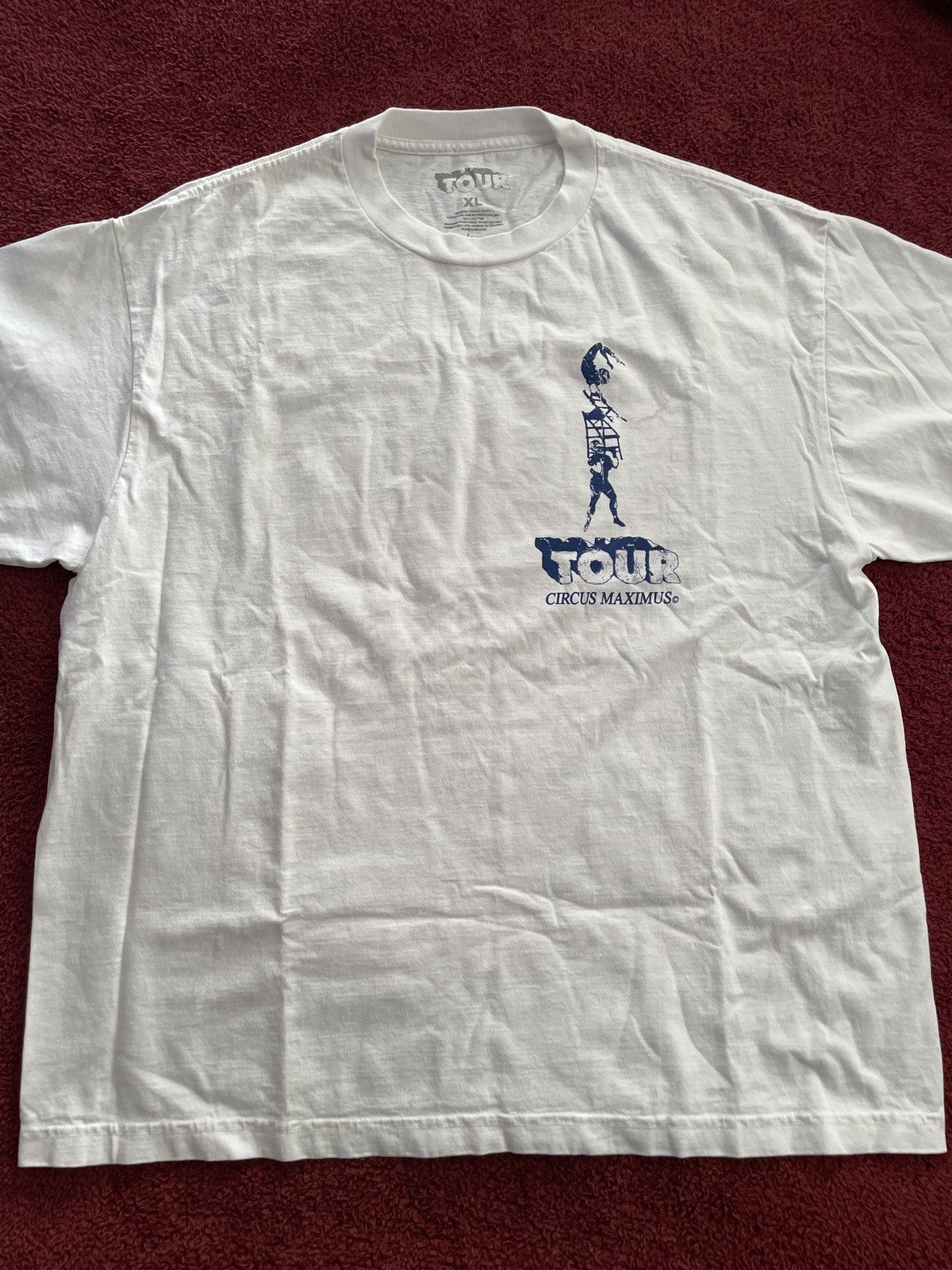 Travis Scott Circus Maximus Brooklyn Tee Size US XL / EU 56 / 4 - 2 Thumbnail