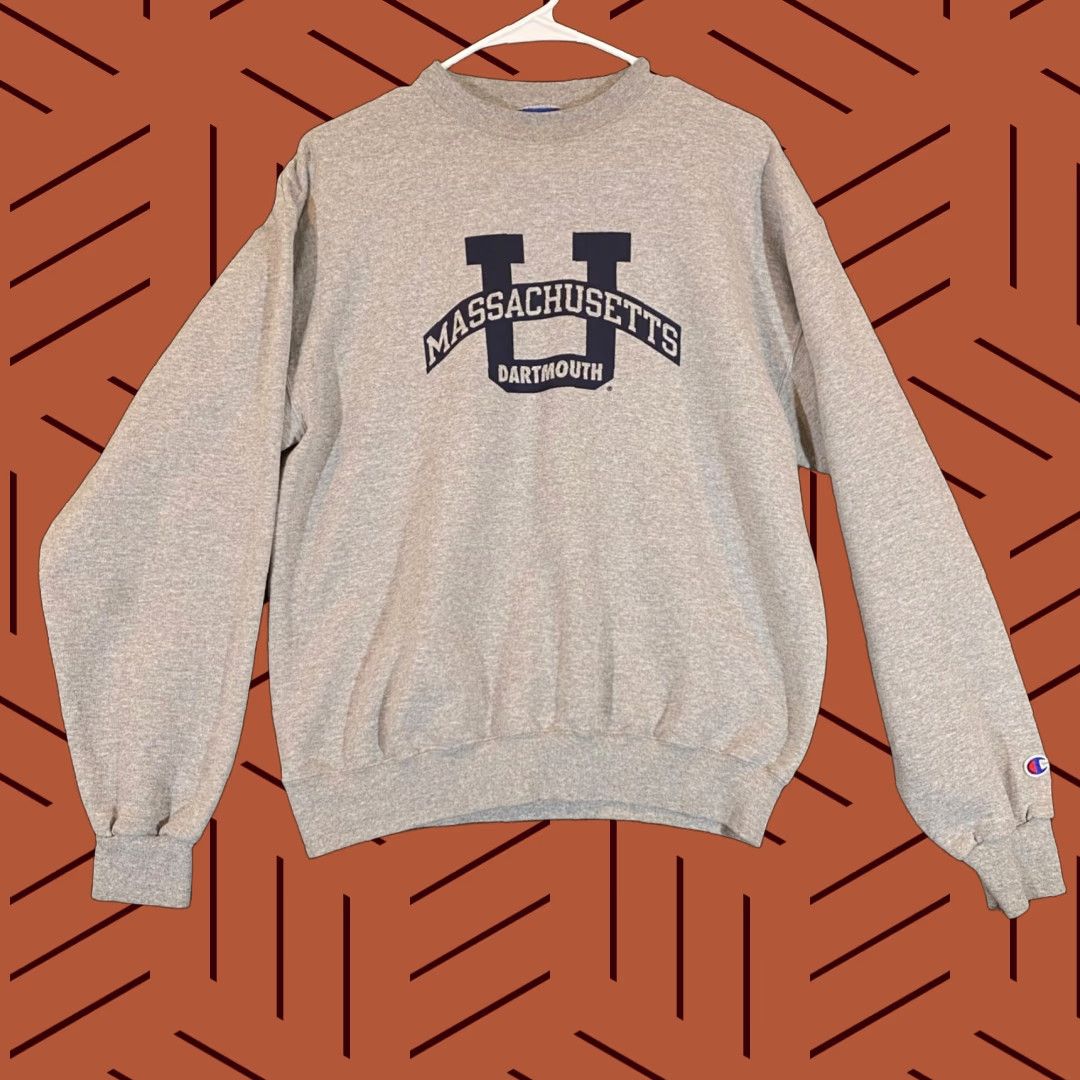 Champion Champion Sweatshirt Small/ Medium Gray Dartmouth Pullover College Y2K Mens Size US M / EU 48-50 / 2 - 1 Thumbnail