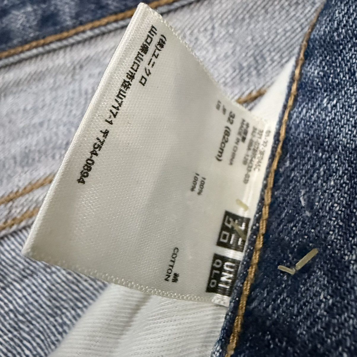 Undercover × Uniqlo Archives 🇯🇵 Vintage y2k Uniqlo UJ Faded Whisker Washed Denim Size US 34 / EU 50 - 14 Thumbnail