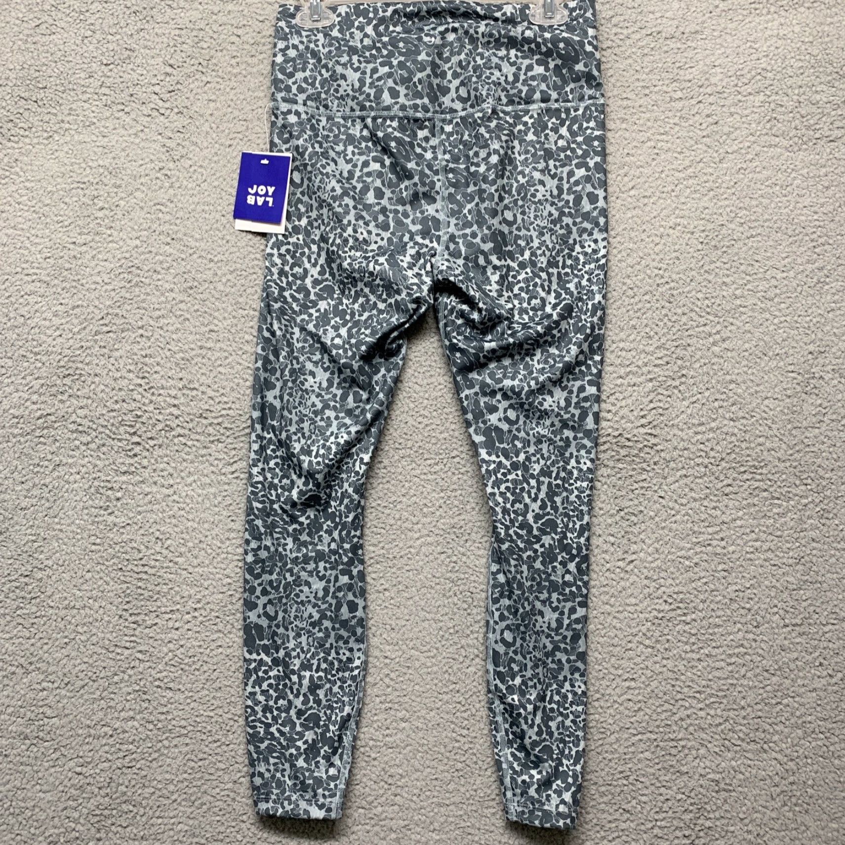 Vintage JoyLab Leggings Women’s M High Rise Hidden Key Pocket Chita Print Teal Green Size 32" / US 10 / IT 46 - 4 Thumbnail