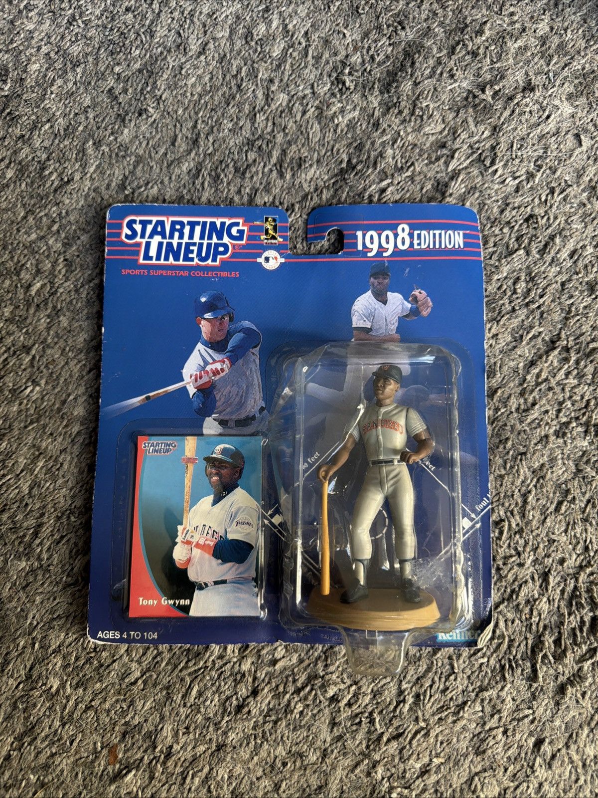 MLB 1997 Kenner MLB Starting Lineup Tony Gwynn Figure & Card Size ONE SIZE - 1 Thumbnail