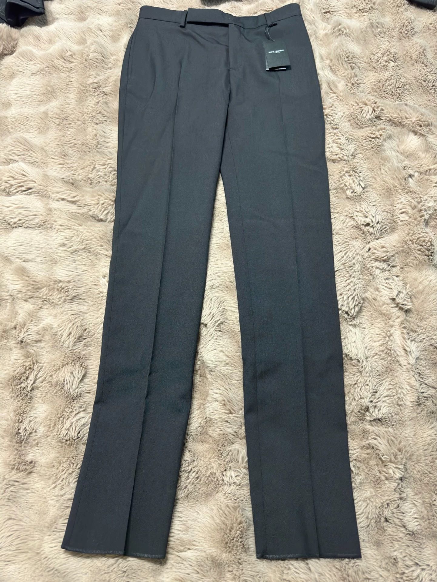 Saint Laurent Paris Saint Laurent Paris Slim fit trousers Size US 44 / EU 60 - 1 Thumbnail