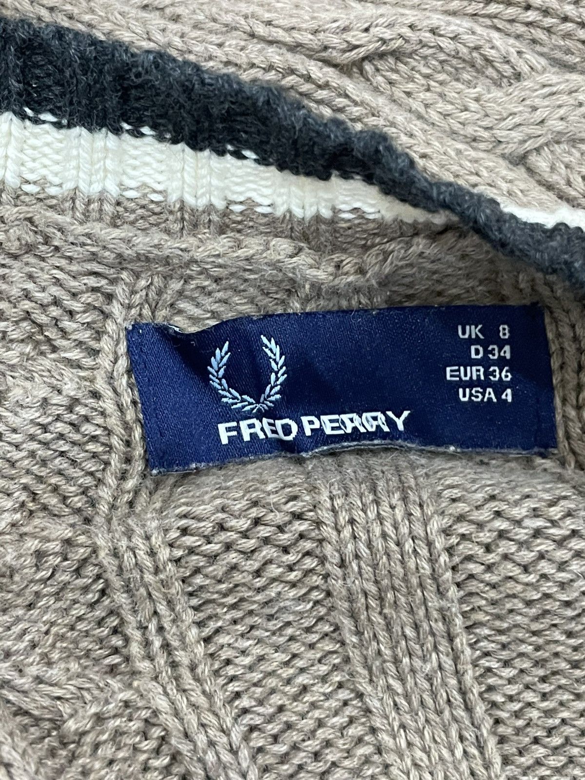 Fred Perry Fred Perry Button Sweater Size S / US 4 / IT 40 - 6 Thumbnail