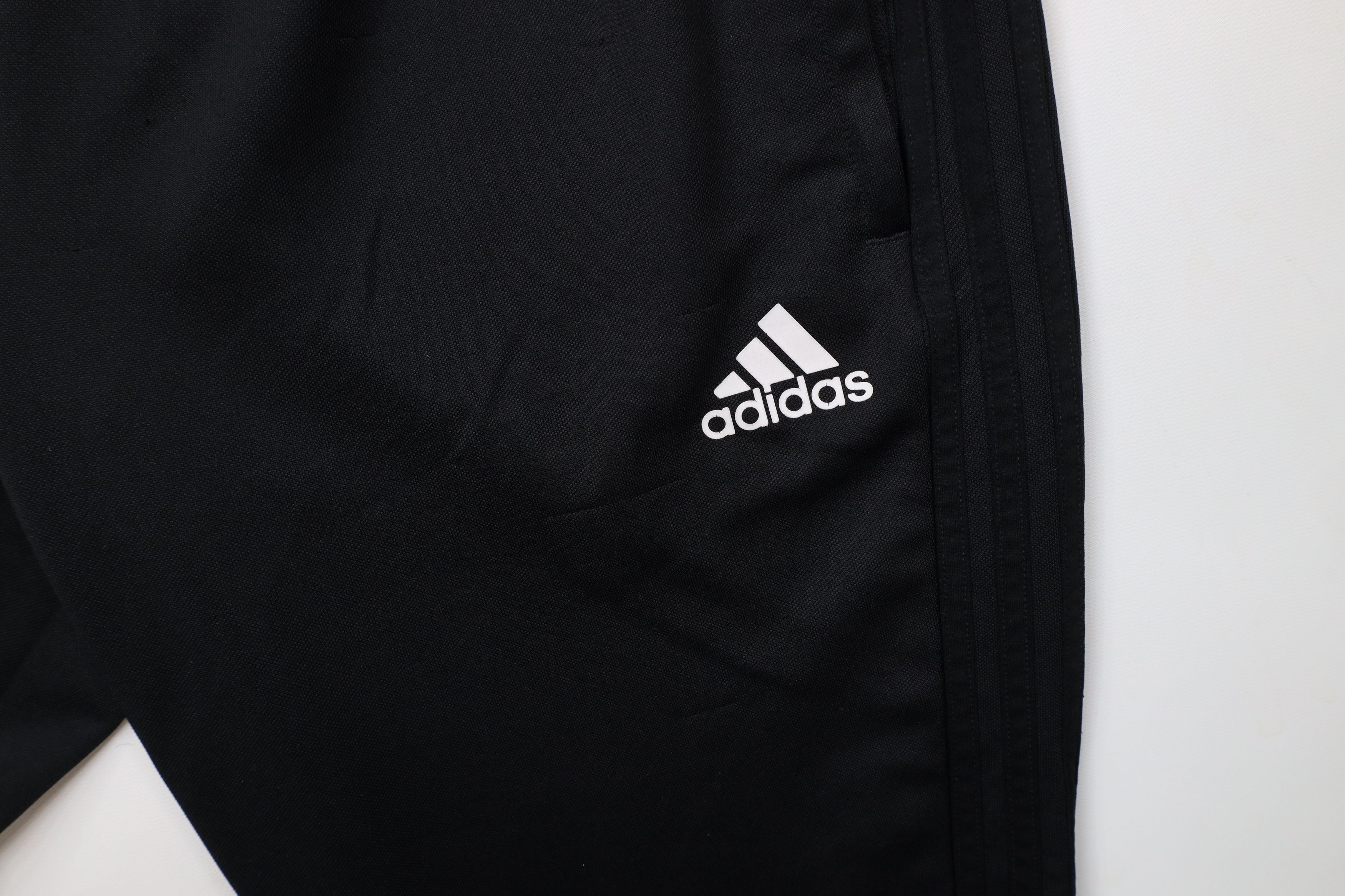Adidas × Vintage Vintage Y2K Adidas Striped Tapered Leg Soccer Warm Up Pants Size US 38 / EU 54 - 6 Thumbnail