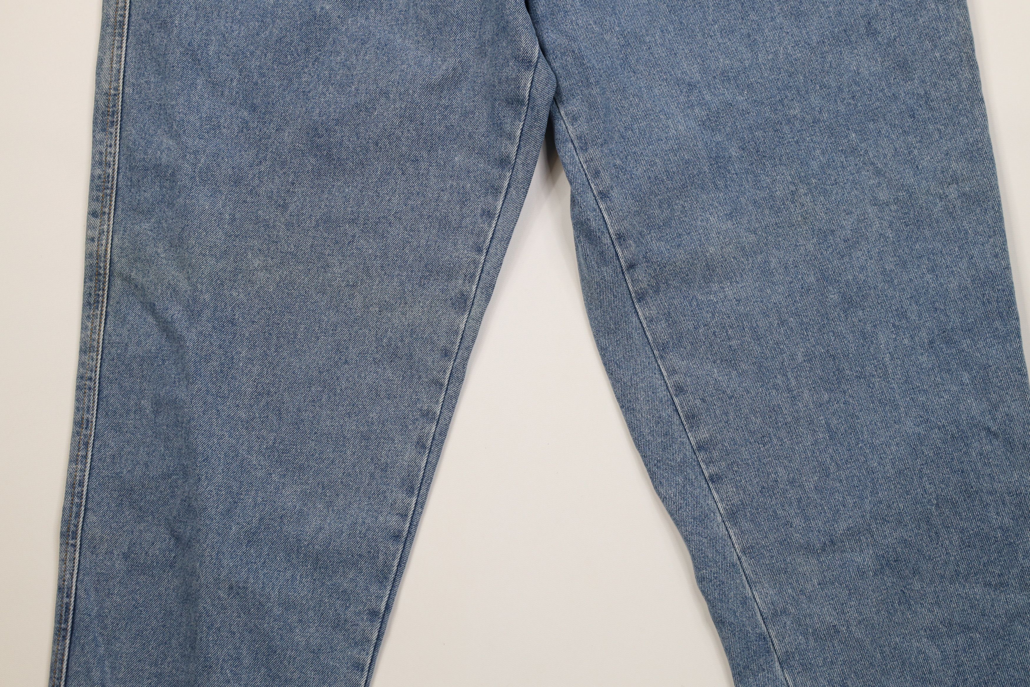 Vintage Deadstock Vintage 90s Streetwear Fit Denim Jeans Blue Cotton Size 24" / US 00 / IT 34 - 3 Thumbnail