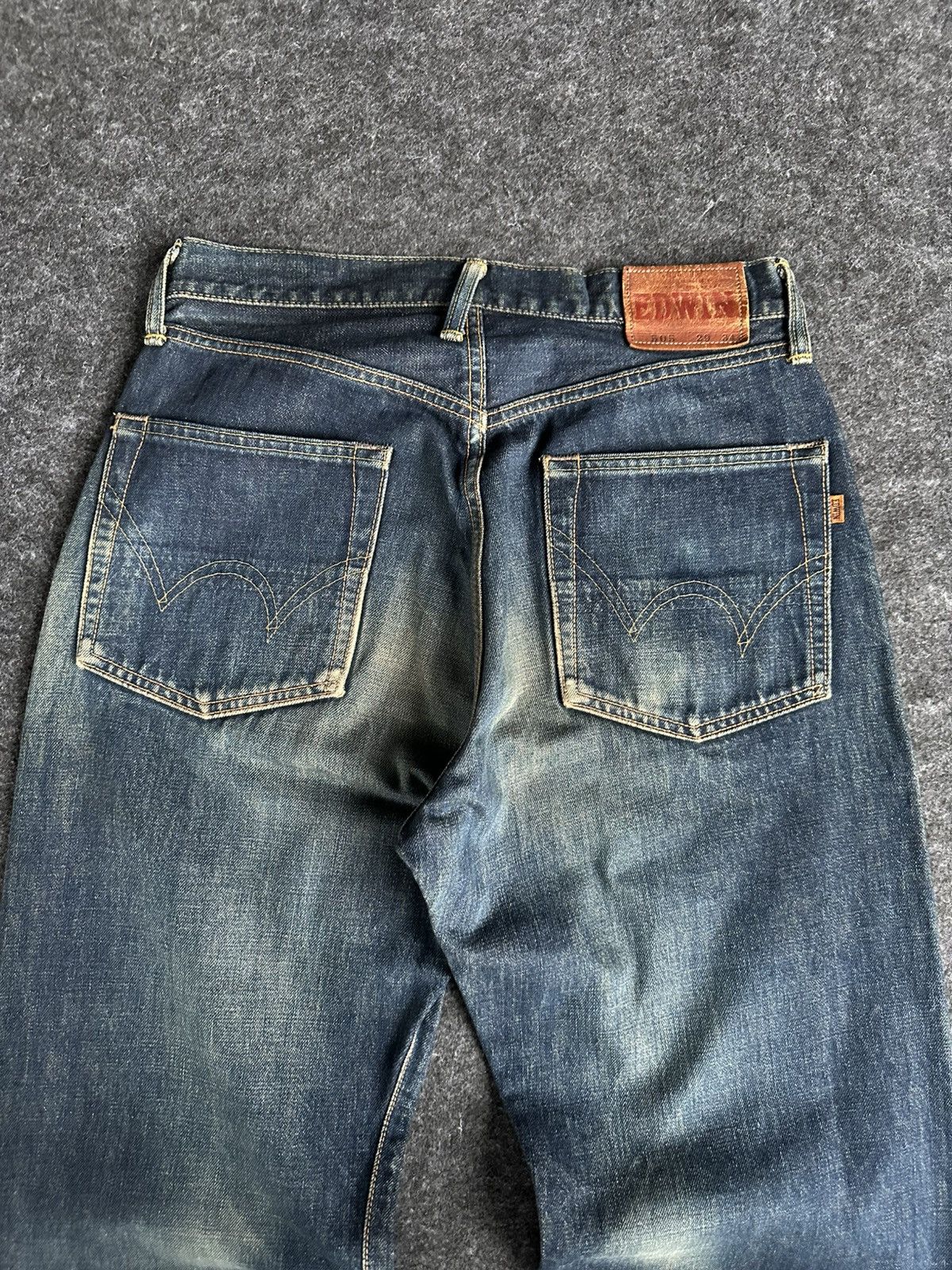 Edwin Vintage Edwin 505 Selvedge Washed Denim 29x32 D839 Size US 29 - 5 Thumbnail
