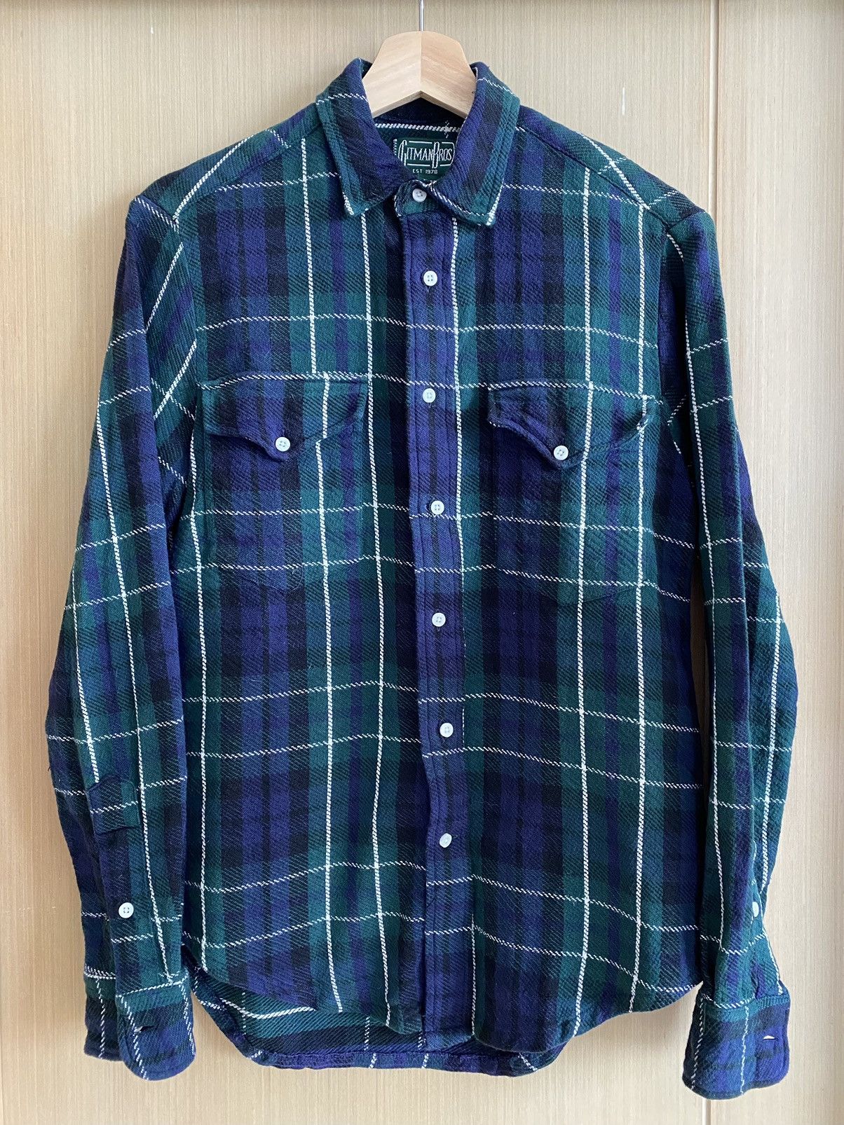 END. Gitman Vintage Triple Yarn Flannel Overshirt END Exclusive Size US S / EU 44-46 / 1 - 4 Thumbnail