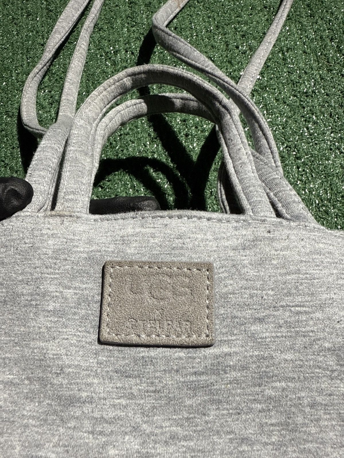 Telfar × Ugg UGG TELFAR Small Fleece Shopper Heather Grey Size ONE SIZE - 4 Thumbnail
