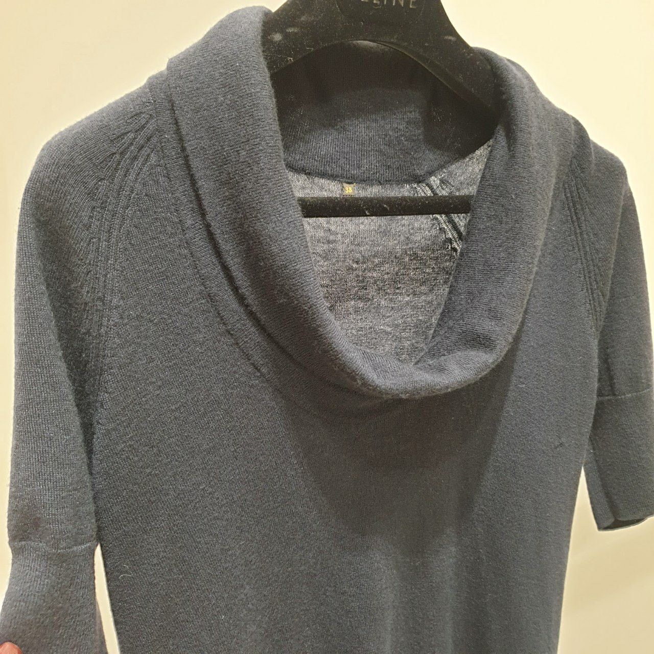 Loro Piana Loro Piana Black Cashmere Jersey Top - Women's Size 38 Size XS / US 0-2 / IT 36-38 - 3 Thumbnail