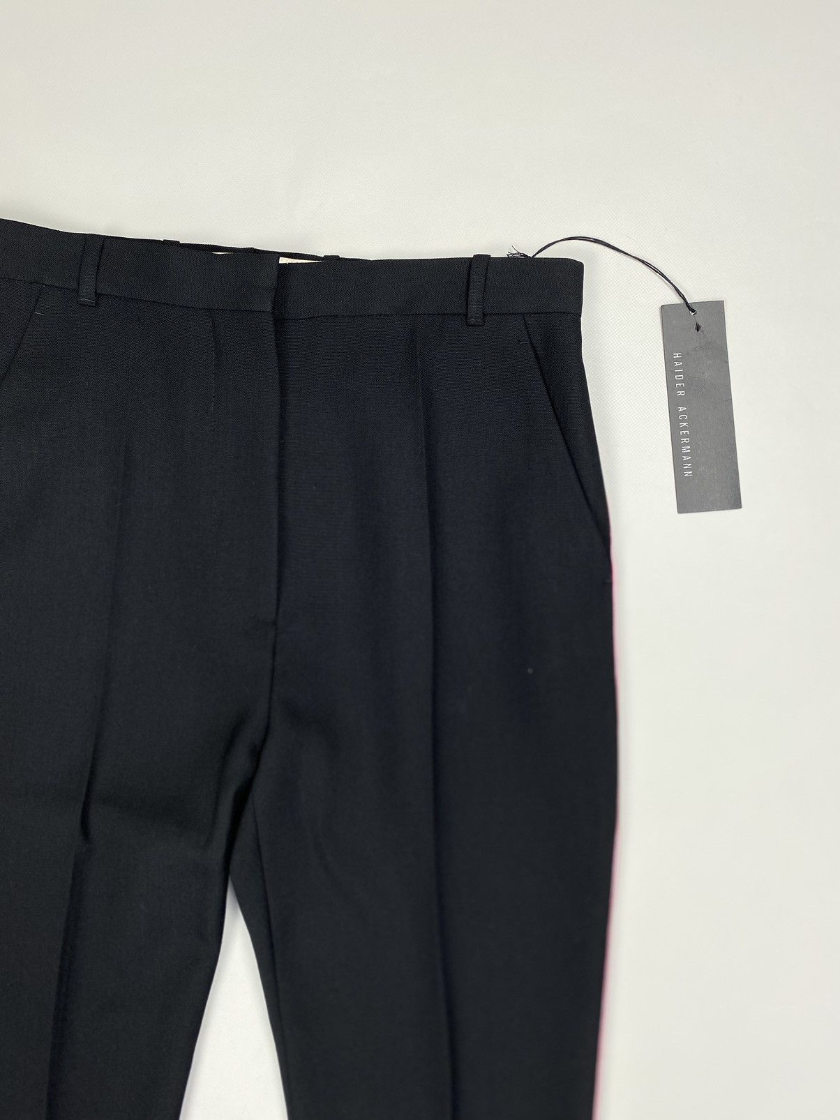 Haider Ackermann BNWT! Haider Ackermann fleece wool cropped pants trousers Size 25" / US 0 / IT 36 - 9 Thumbnail