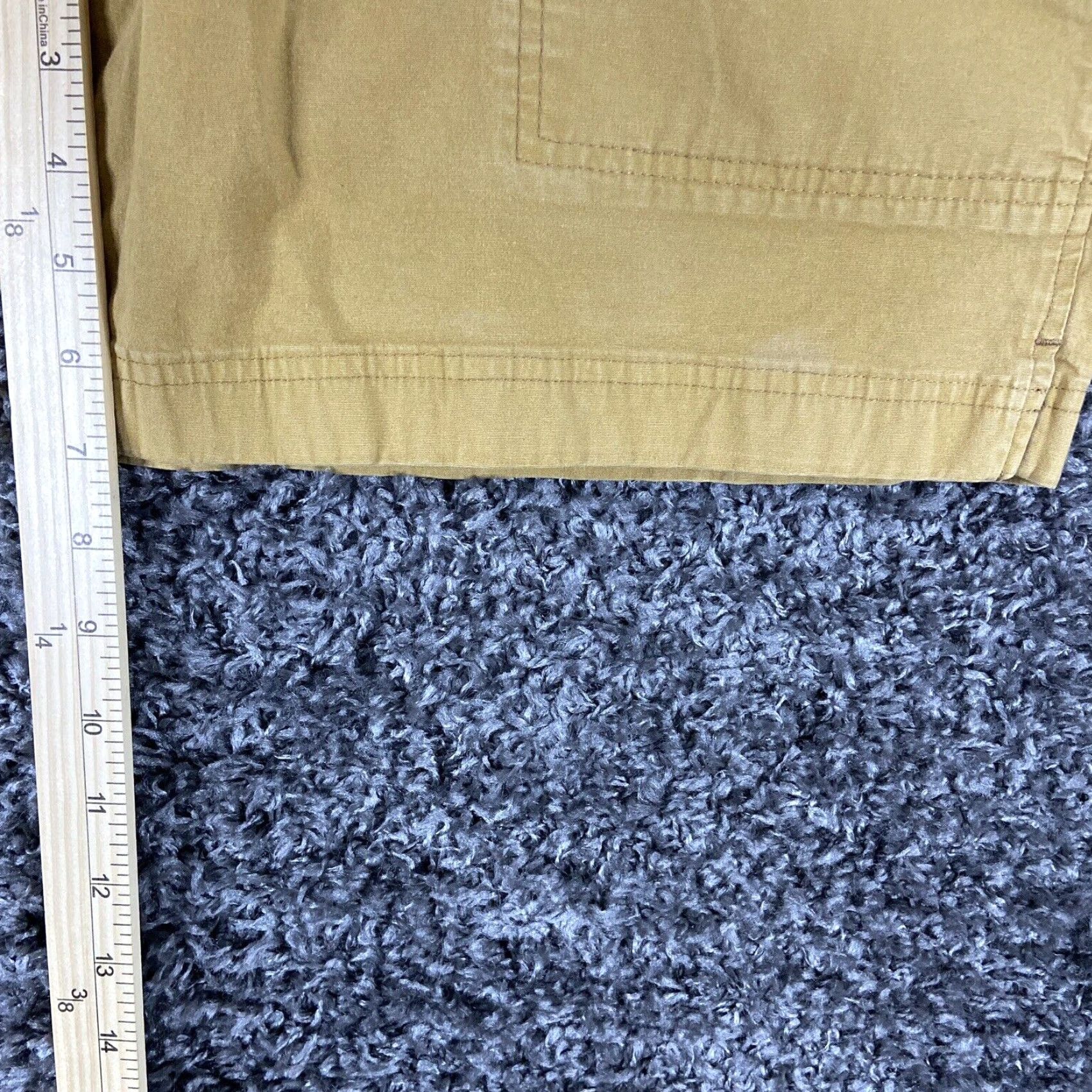 Filson VINTAGE Filson Chino Shorts Men’s Brown Large Elastic Drawstring Waistband Size US 33 - 6 Thumbnail