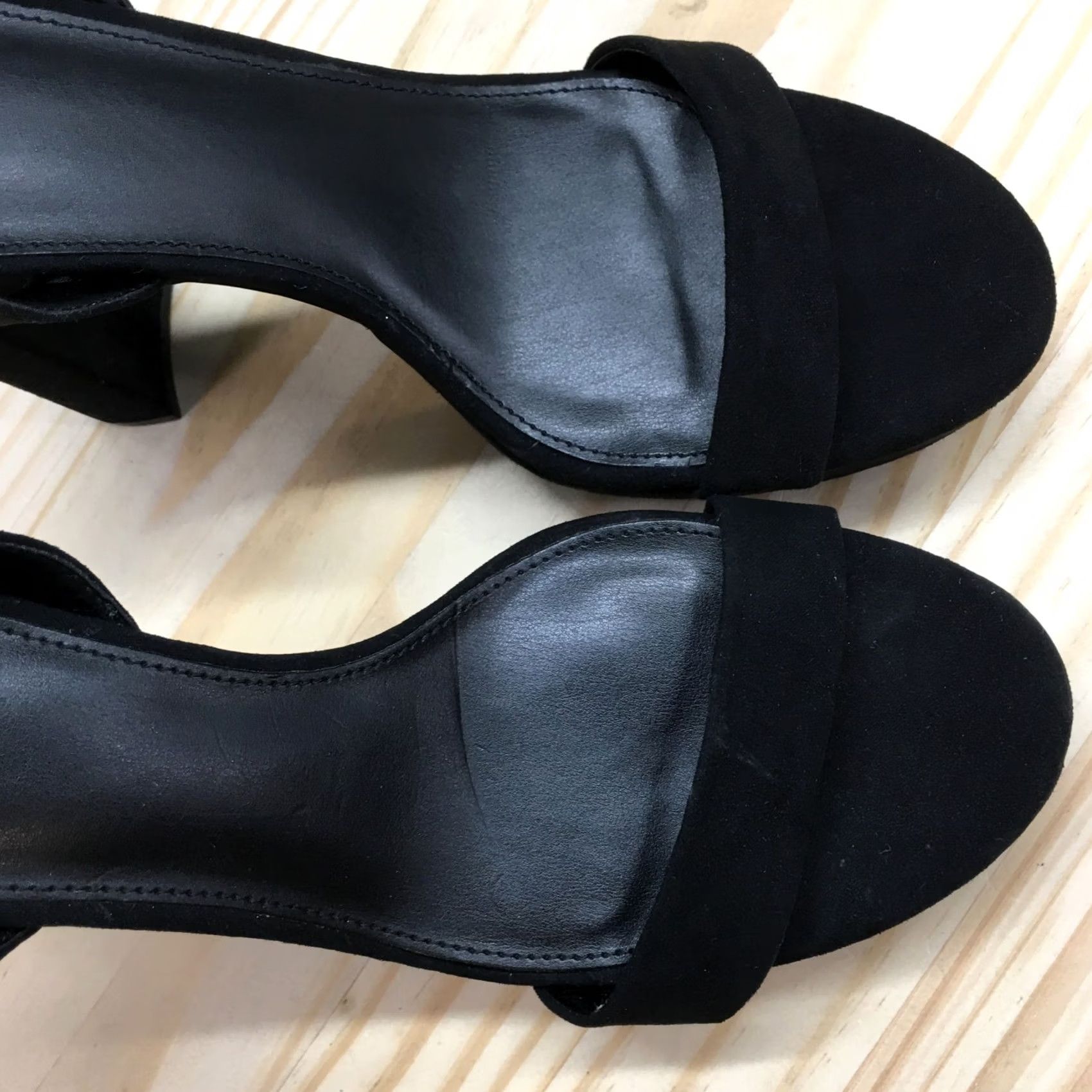 Bar III Bar III Shoes Sandals Womens 9.5 M Ivy Platform Ankle Straps Black Open Toe NEW Size US 10 / IT 40 - 5 Thumbnail