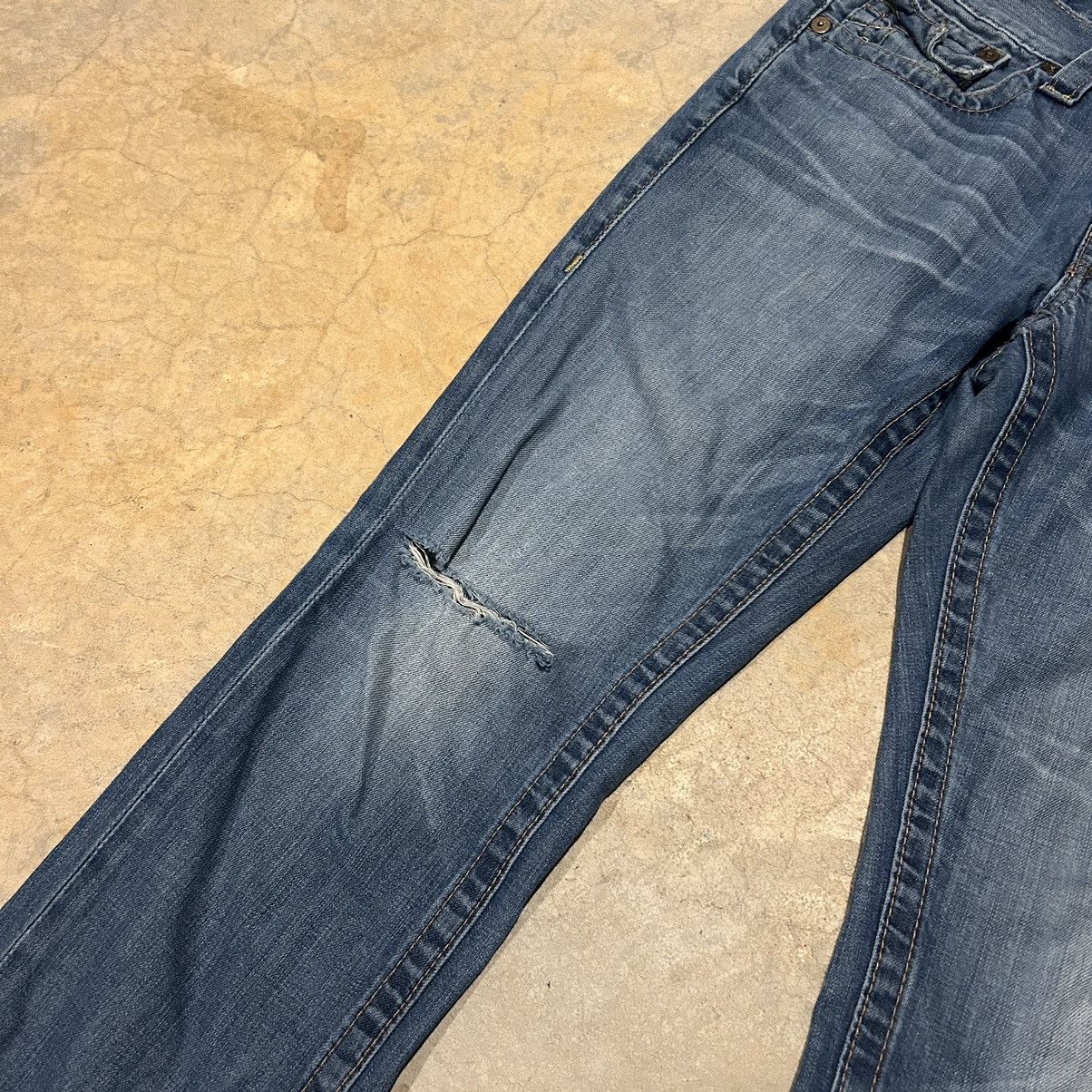 Japanese Brand × True Religion × Vintage Crazy Vintage Y2K True Religion Ricky Baggy Jeans Cyber Size US 31 - 6 Thumbnail