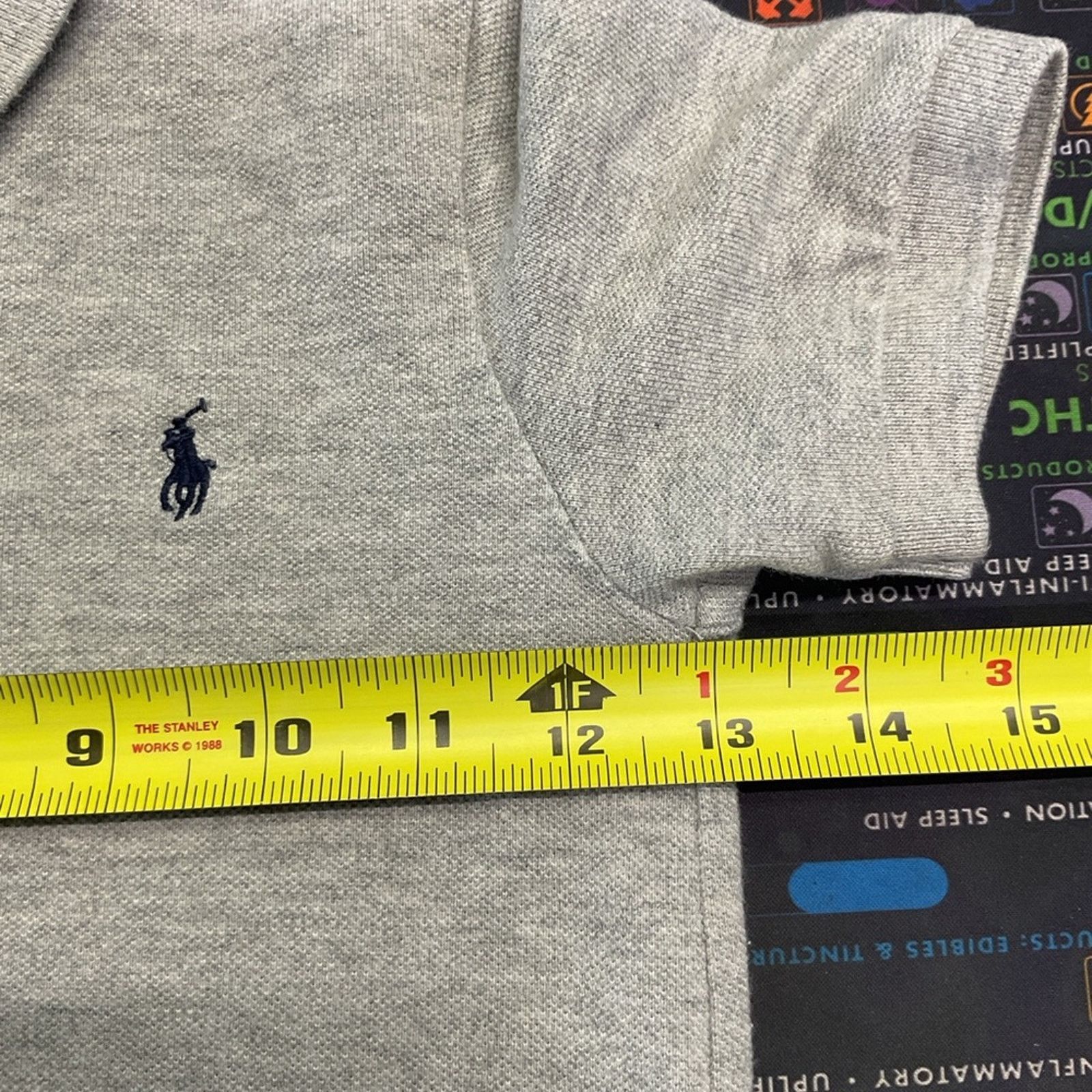 Polo Ralph Lauren Polo Ralph Lauren Gray Polo Shirt Size US S / EU 44-46 / 1 - 4 Thumbnail
