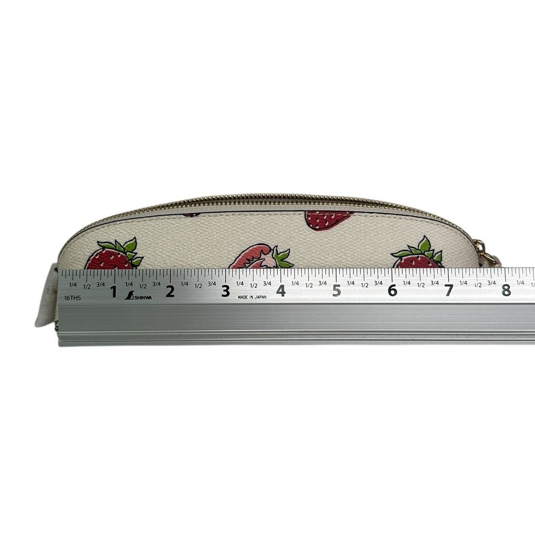 Coach Coach Pencil Case With Strawberry Print Size ONE SIZE - 4 Thumbnail