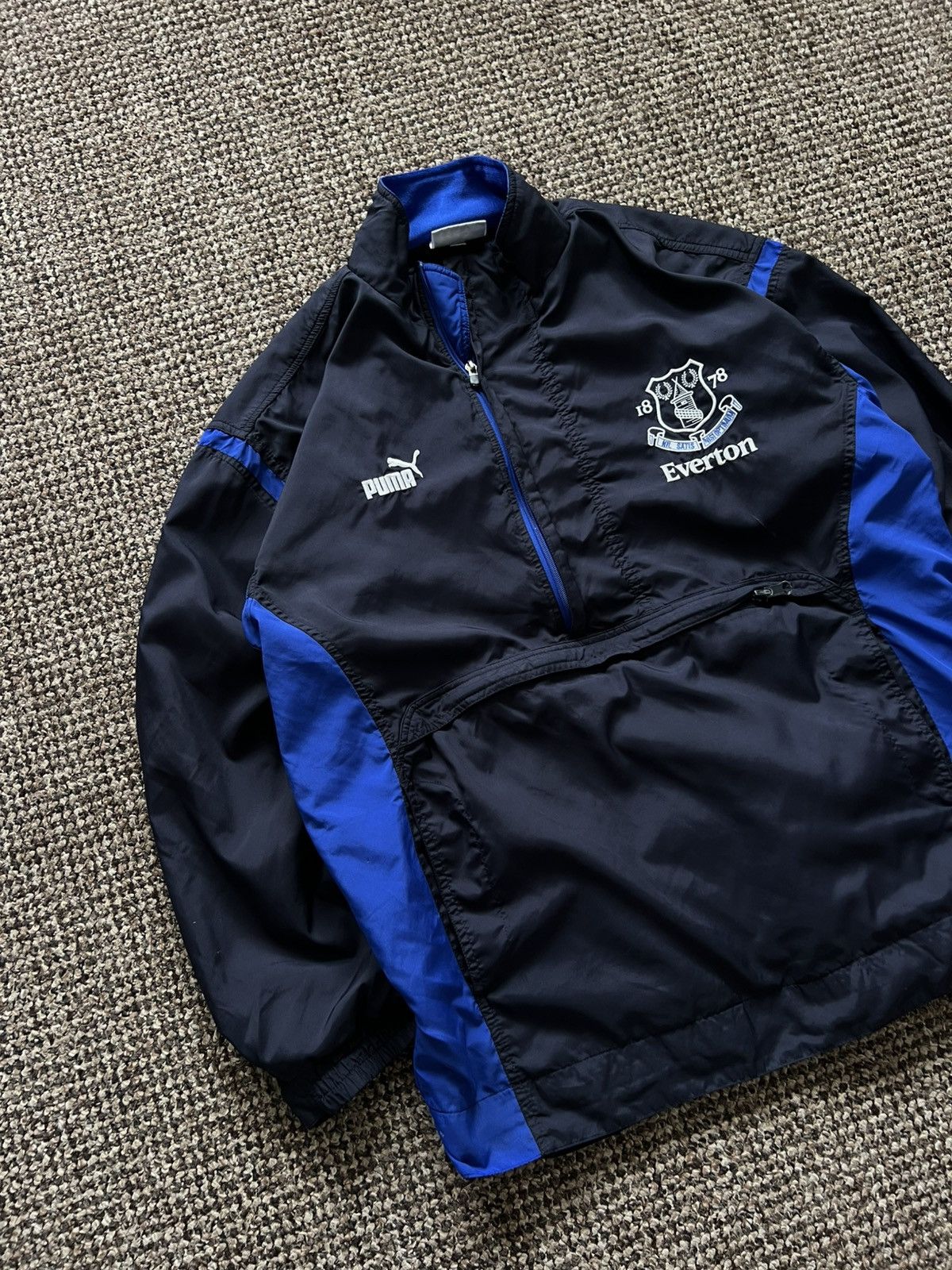 Puma Vintage Puma Everton 2000 2002 Training Jacket Track Soccer Size US M / EU 48-50 / 2 - 5 Thumbnail
