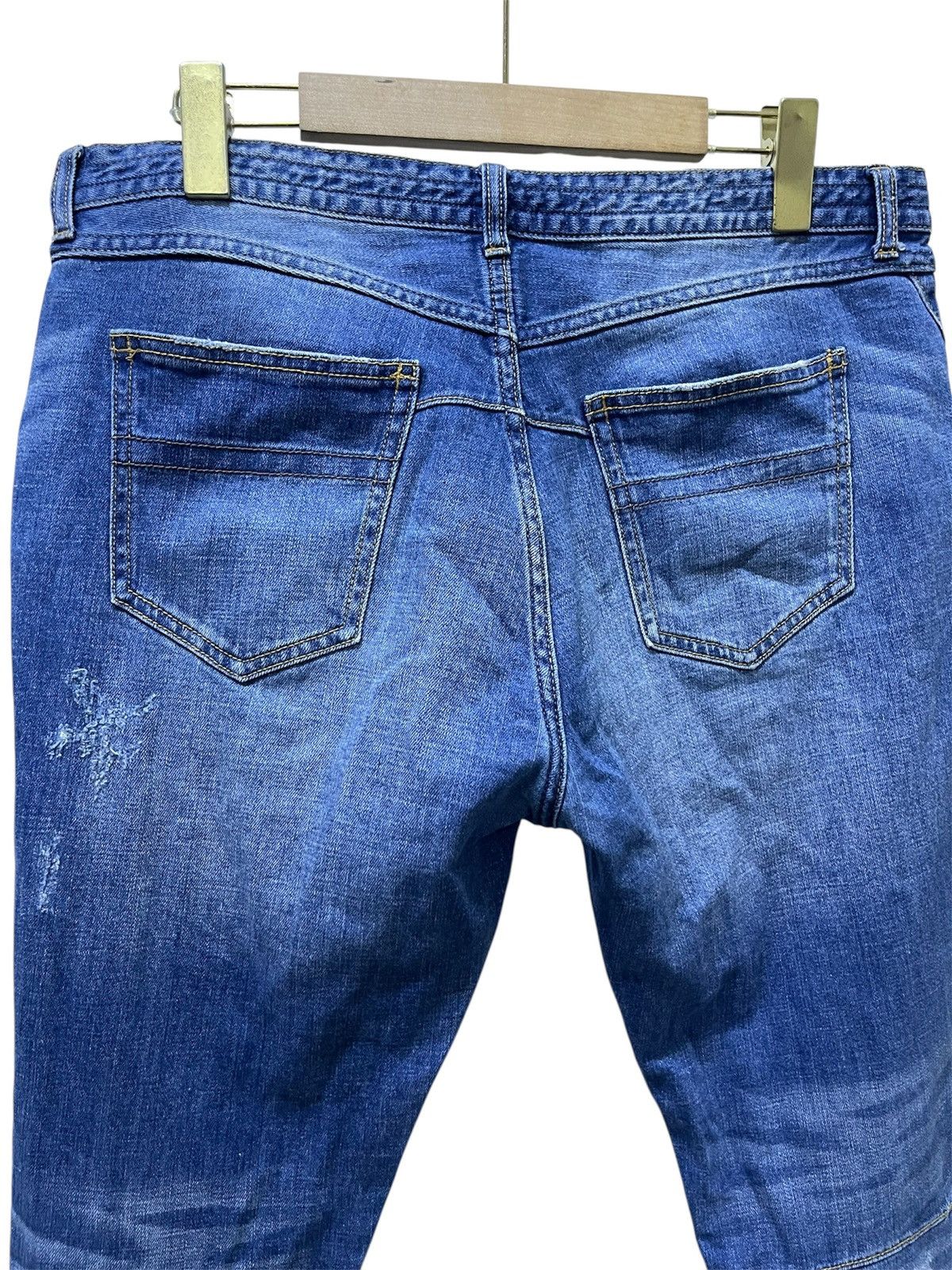 Number (N)ine Number N(ine) Skiny Jeans Distressed Size US 33 - 8 Thumbnail