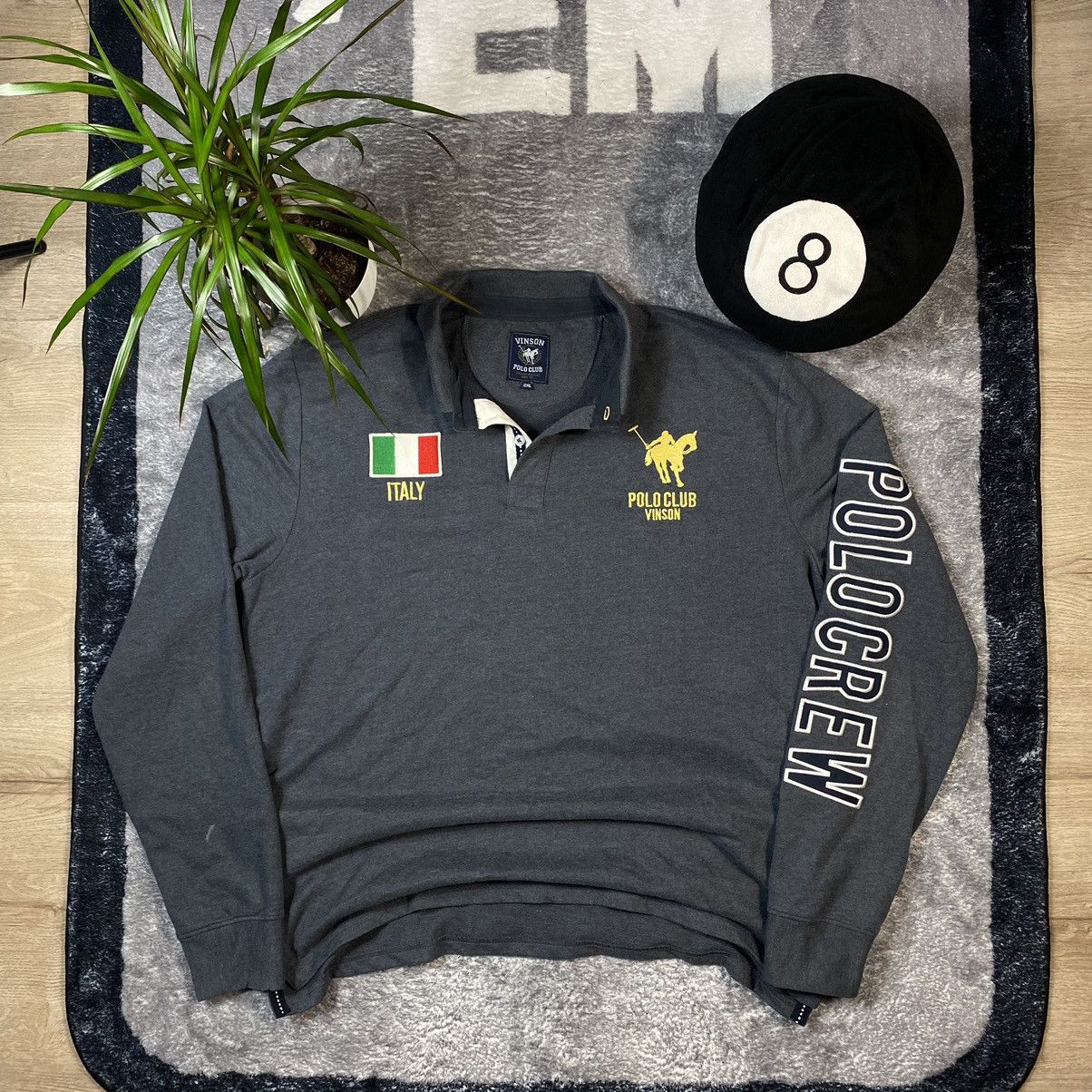 Polo Ralph Lauren VINTAGE POLO RALPH LAUREN STYLED RUGBY SHIRT BIG LOGO ...
