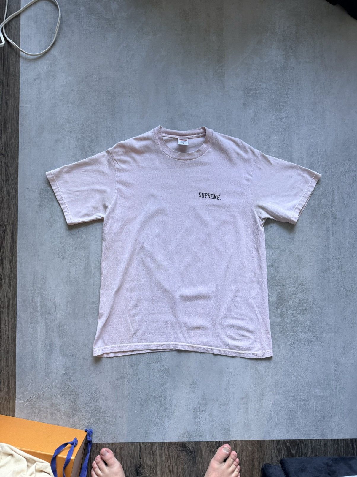 Supreme Supreme Greta Tee Light Pink Goonies 2 Size M Size US M / EU 48-50 / 2 - 2 Thumbnail