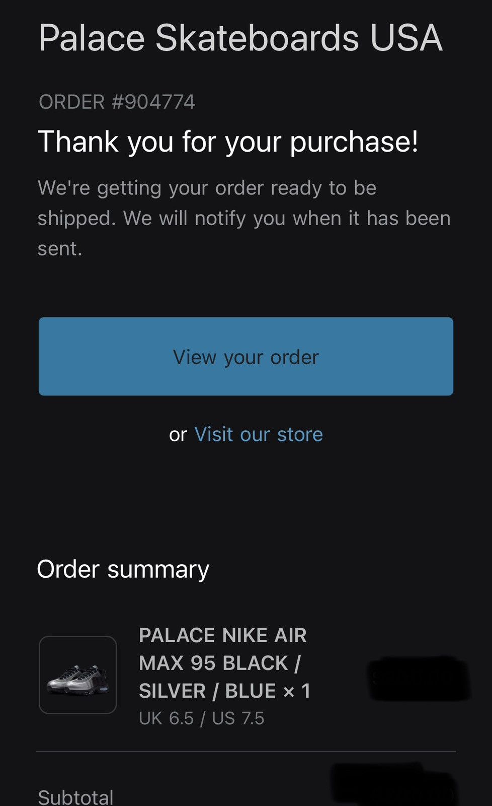 Palace Palace Nike Air Max 95 Size US 7.5 / EU 40-41 - 7 Thumbnail