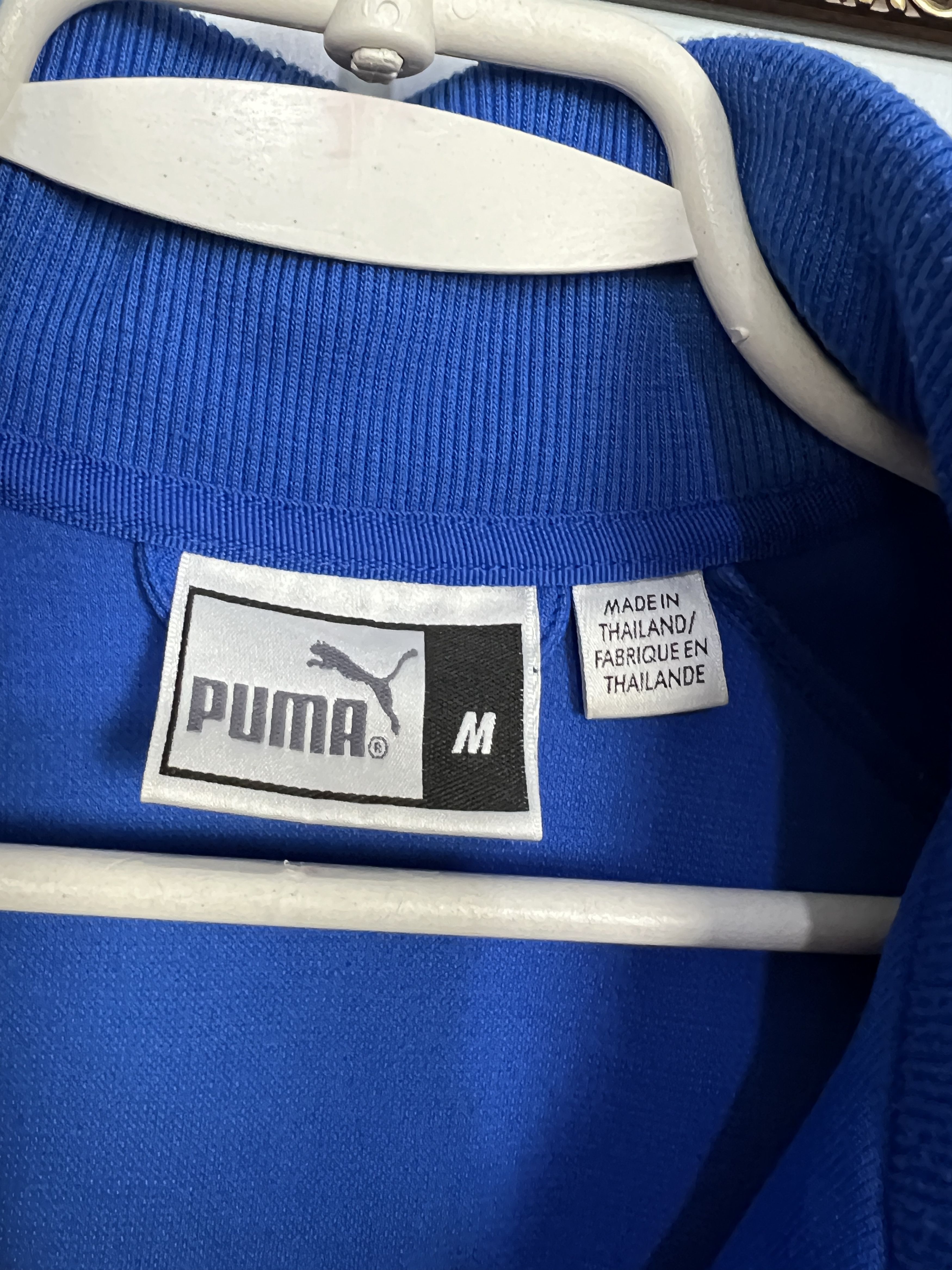 Puma Vintage 2000's Puma Italy Football Jacket Soccer Track Top Size US M / EU 48-50 / 2 - 9 Thumbnail