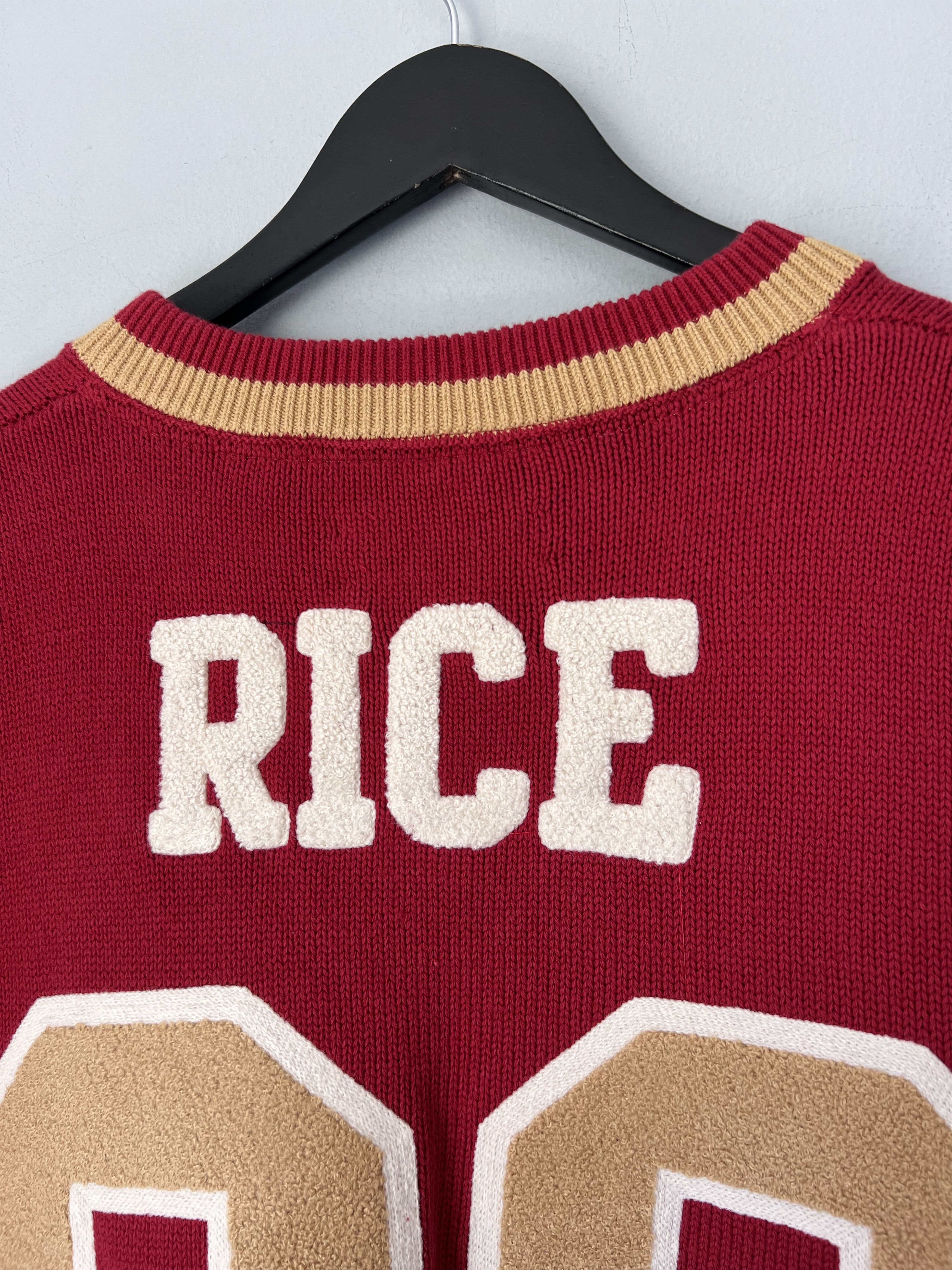 Kith × NFL Kith NFL San Francisco 49ers Jerry Rice Beau Knit Sweater Size US XL / EU 56 / 4 - 8 Thumbnail