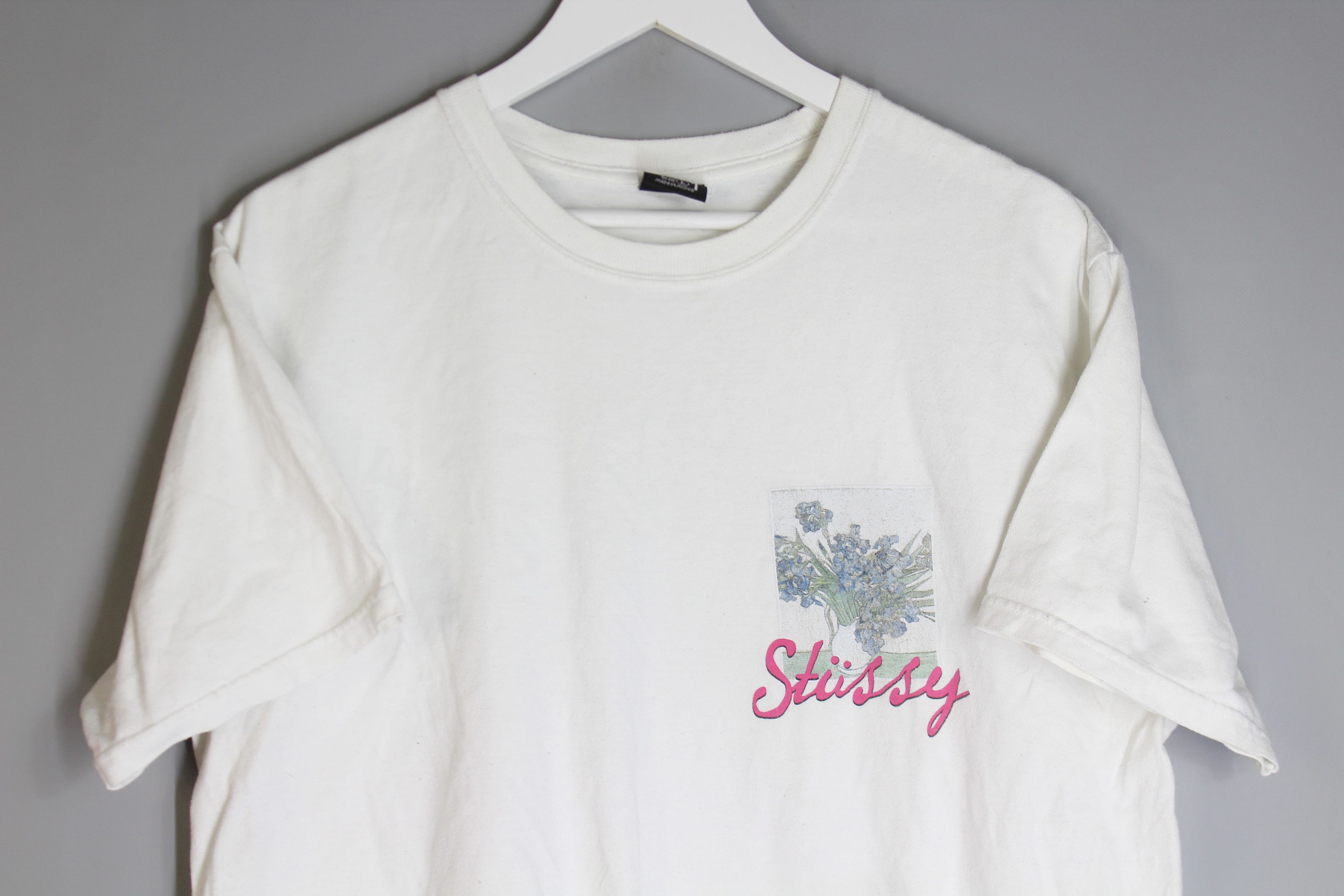 Stussy STUSSY POST MODERNISTS WHITE T-SHIRT VINTAGE Size US L / EU 52-54 / 3 - 3 Thumbnail