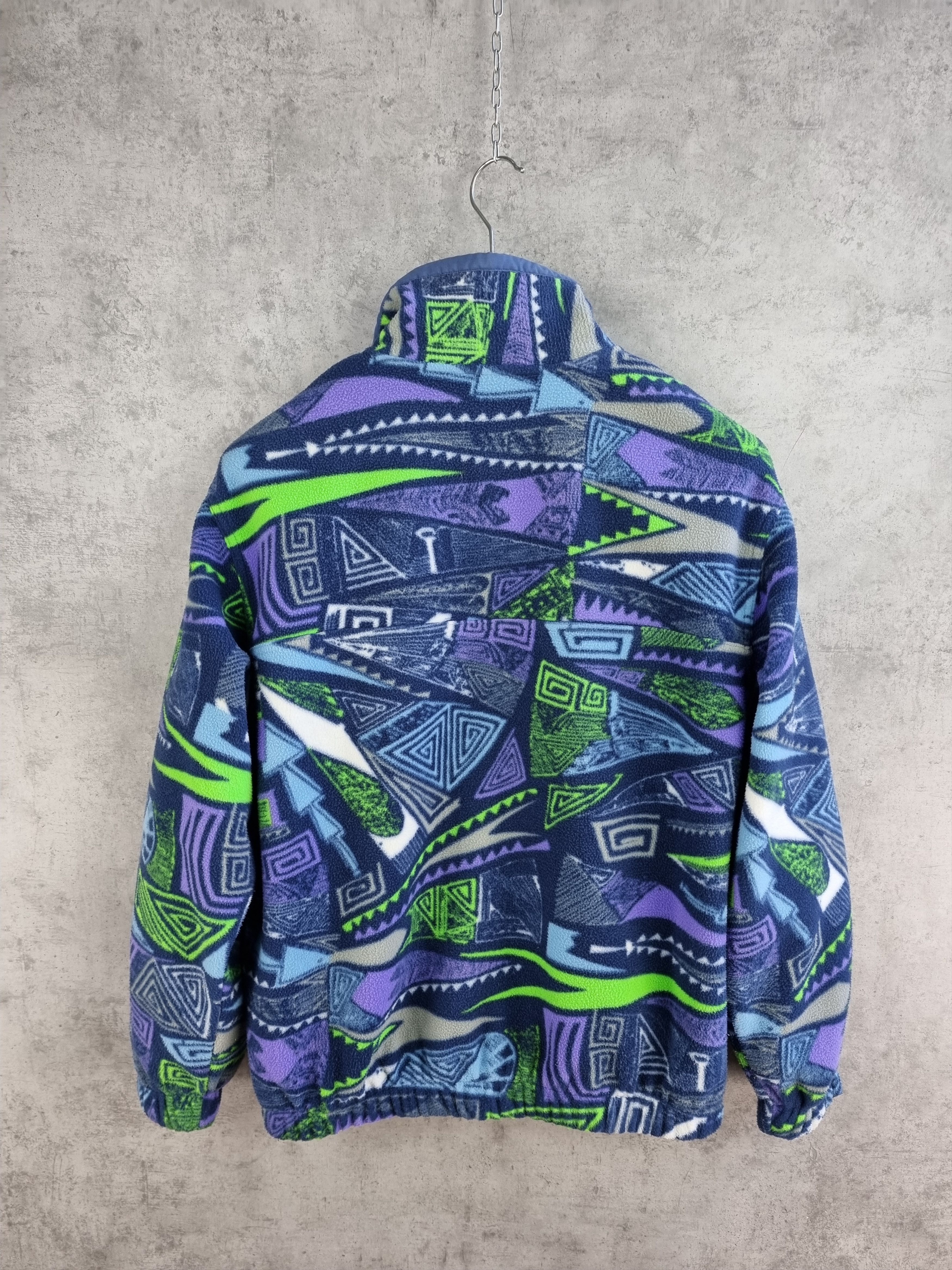 Vintage Attractive Abstract Design Fleece Looks like Patagonia Size US M / EU 48-50 / 2 - 5 Thumbnail