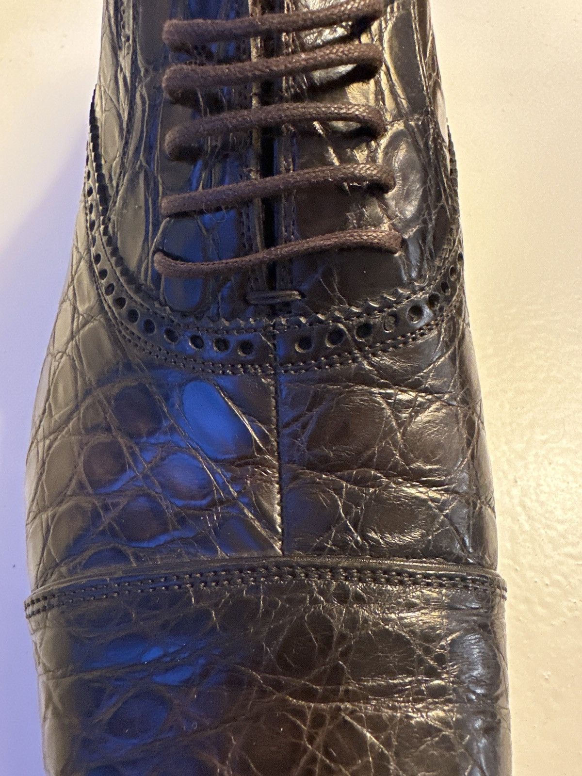 Gucci Gucci Alligator Loafers US 10, UK 9 NEW Size US 10 / EU 43 - 7 Thumbnail