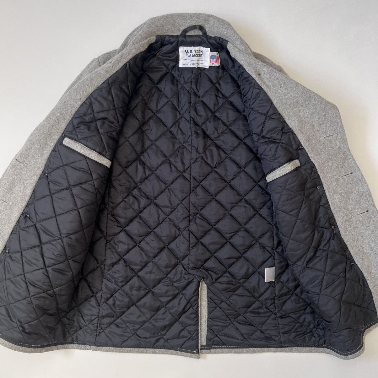 Schott Schott NYC U.S 740N Pea Jacket Size US M / EU 48-50 / 2 - 3 Thumbnail