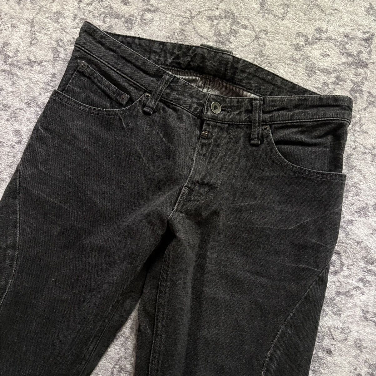 LGB Faded Black S-Wolf Cut Denim Jeans