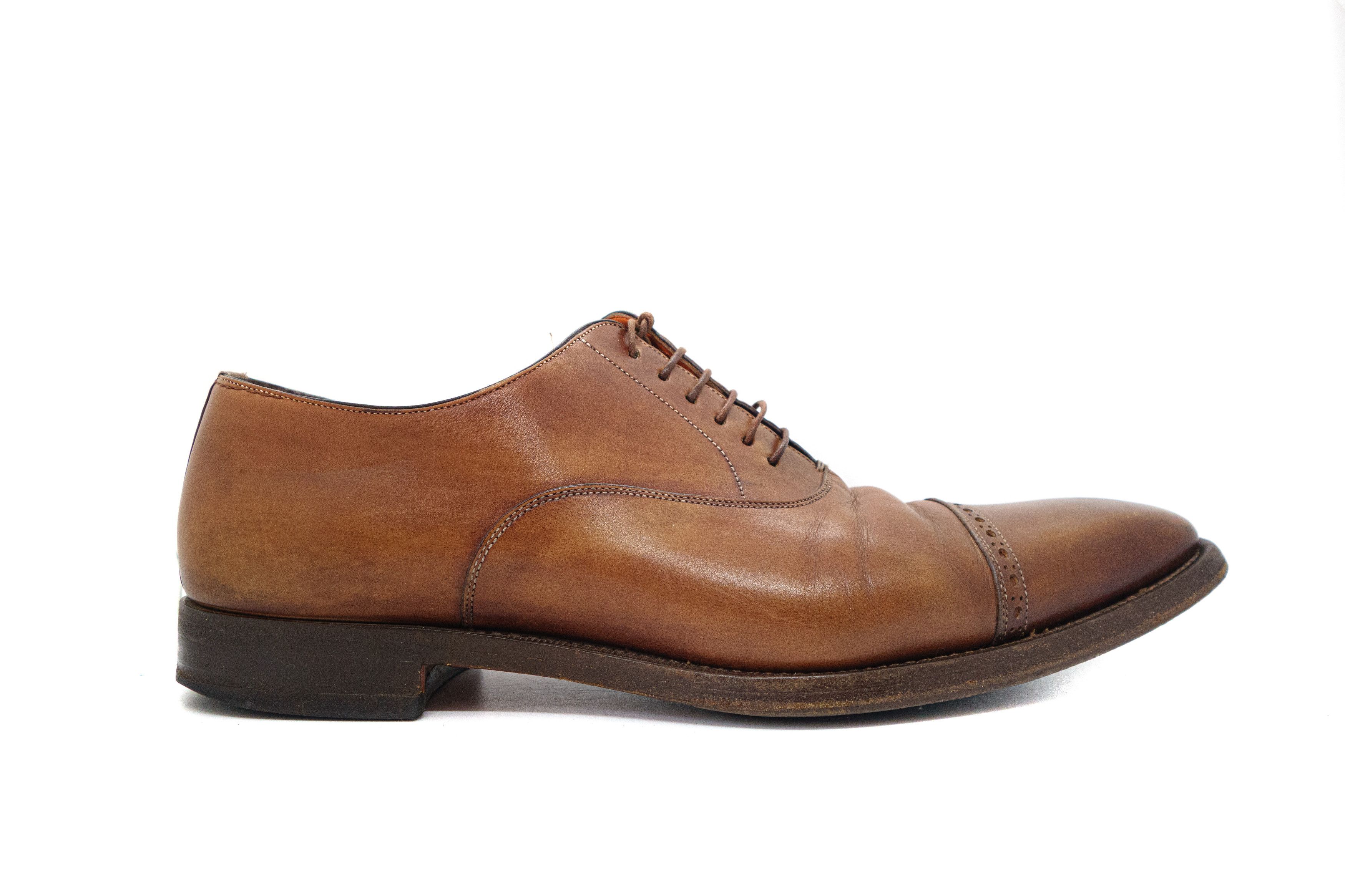 Santoni Leather Dress Derby Size US 10 / EU 43 - 1 Thumbnail