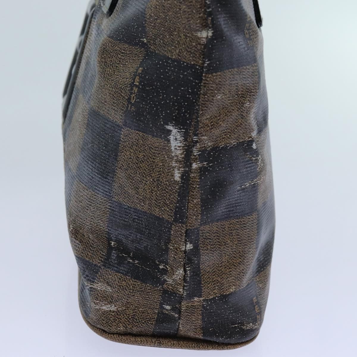Fendi FENDI Pecan Canvas Hand Bag Brown Black Size ONE SIZE - 5 Thumbnail