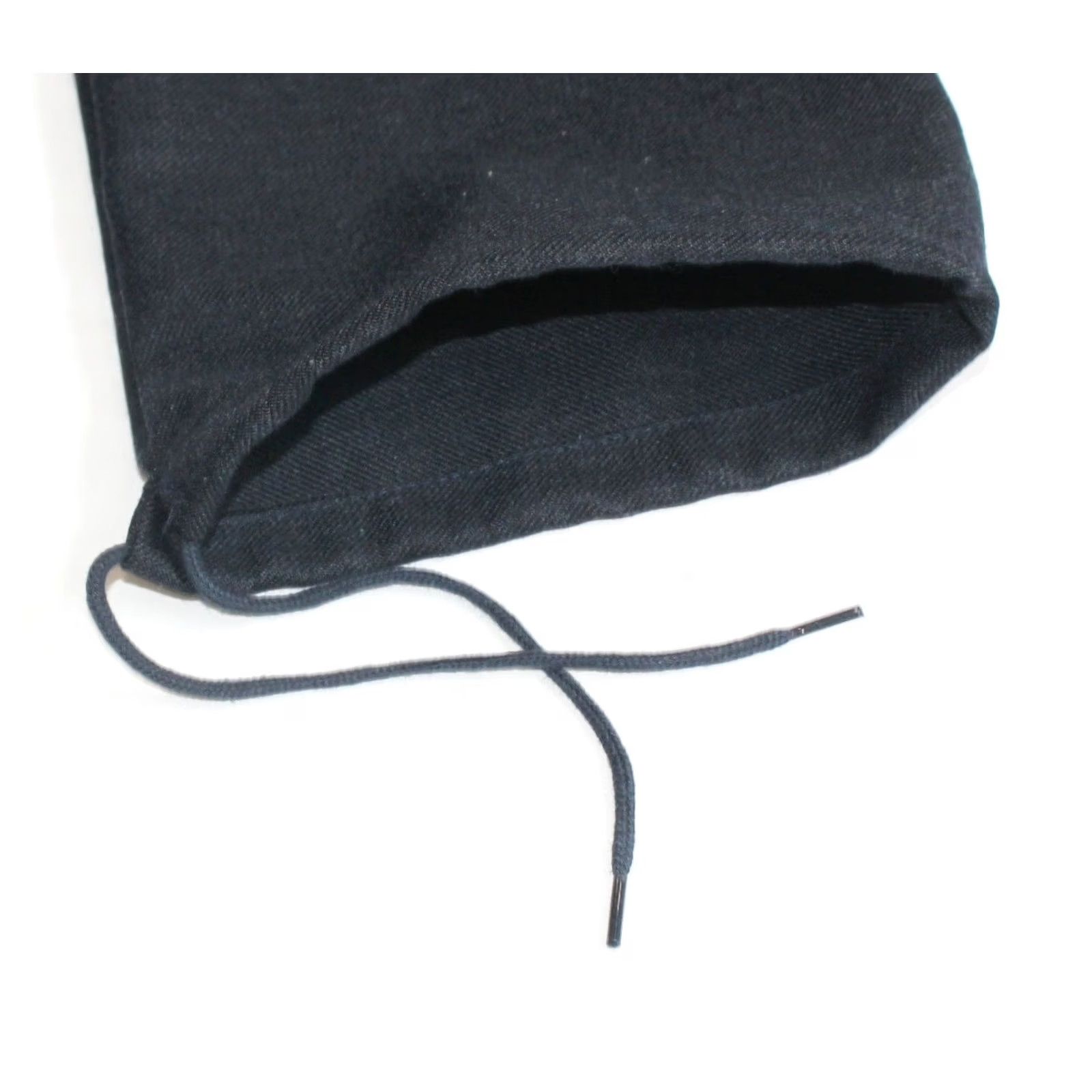 J.M. Weston Shoe Dust Bag Set Pair Cloth Blue Drawstring Cotton Jm Weston Navy Dress, Men's — image 2 of 5