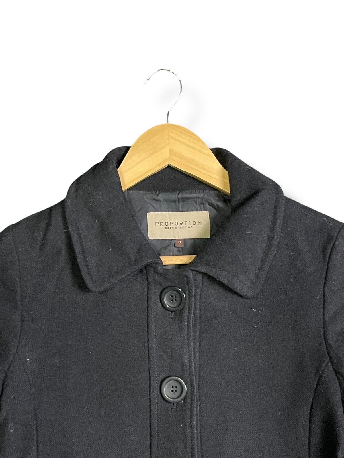 Japanese Brand × Vintage Proportion Body Dressing x Japanese Brand Wool Coat (36) Size US S / EU 44-46 / 1 - 3 Thumbnail