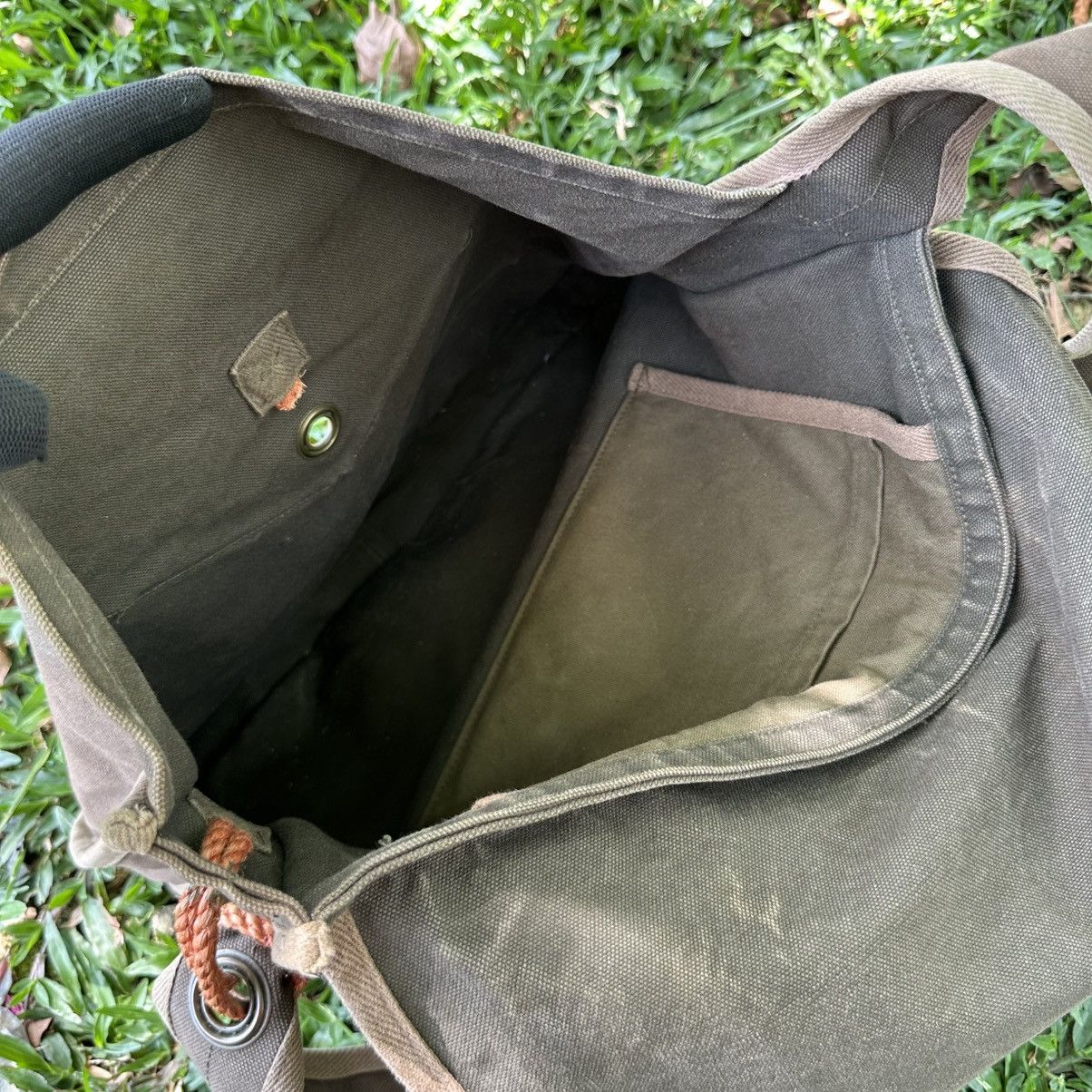 Kapital Kapital Archive Canvas Messenger Bag Khaki Japan Rare Size ONE SIZE - 4 Thumbnail