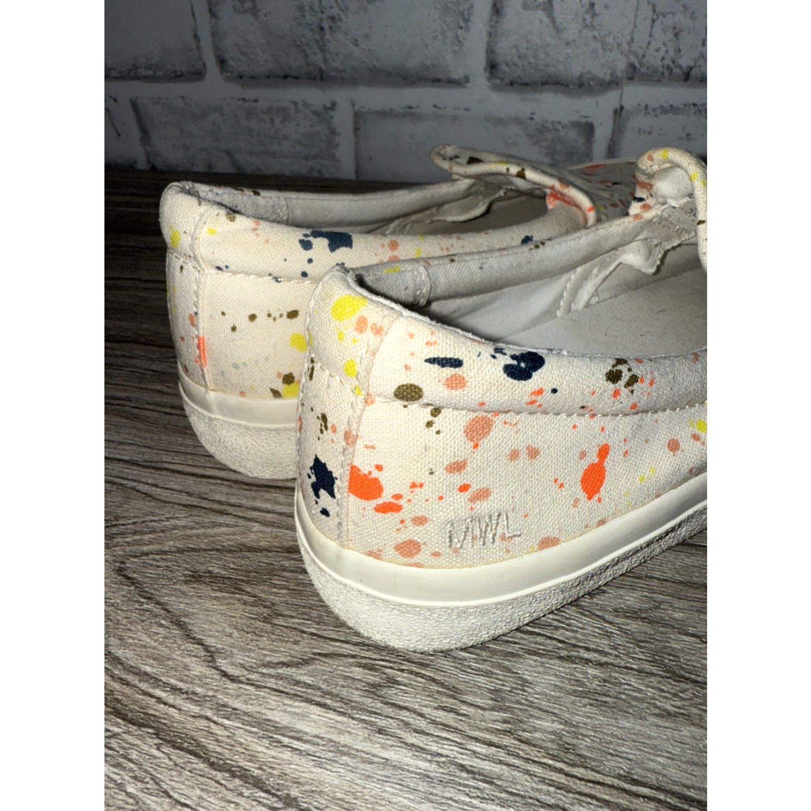 Madewell Madewell Sidewalk Paint Splatter slip-on Women’s Sneaker Size 6 Shirt? Size US 6 / IT 36 - 4 Thumbnail
