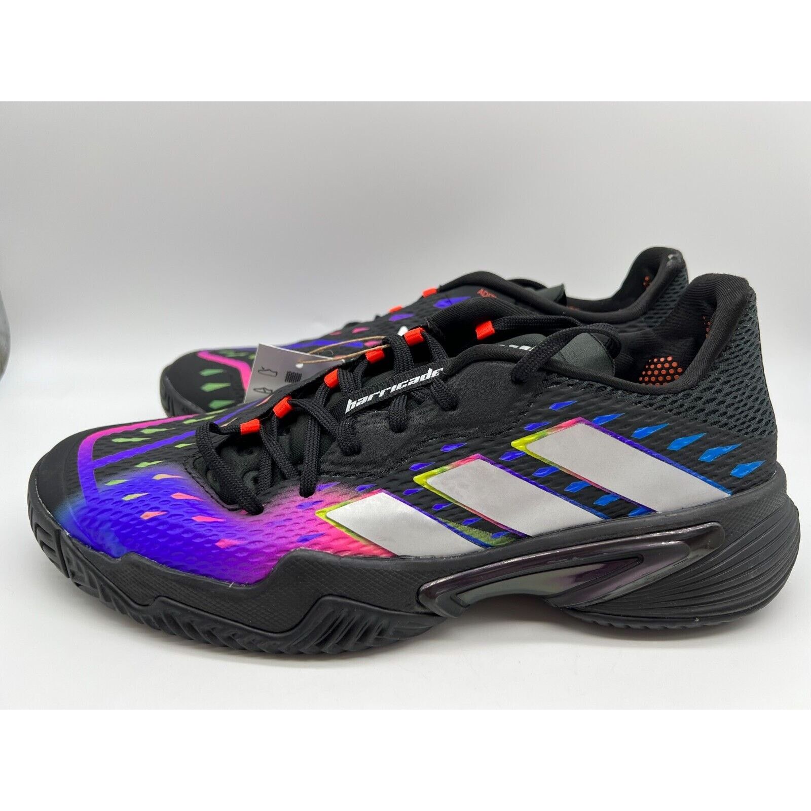 Adidas adidas Barricade Men Tennis Shoes Core Black GY1445 Size 9 Size US 9 / EU 42 - 2 Thumbnail