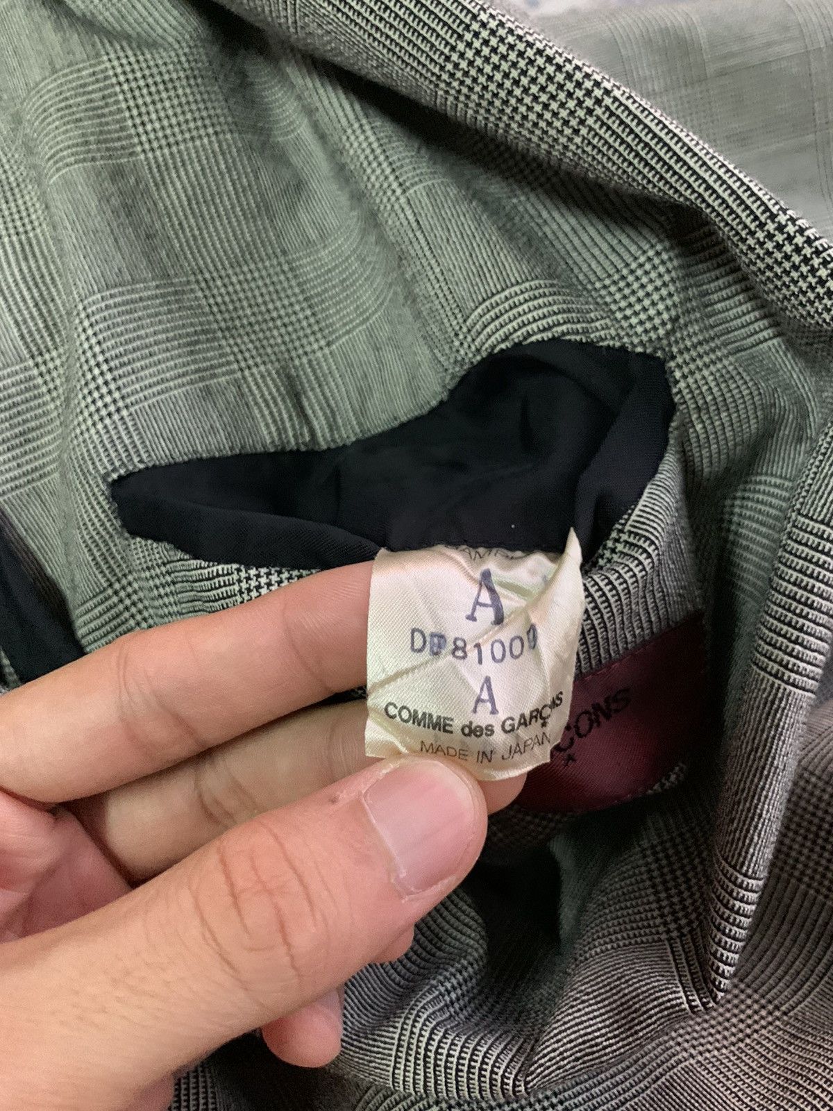 Comme des Garcons Comme des Garcons Homme Deux Double Braisted Blazer Size US L / EU 52-54 / 3 - 3 Thumbnail