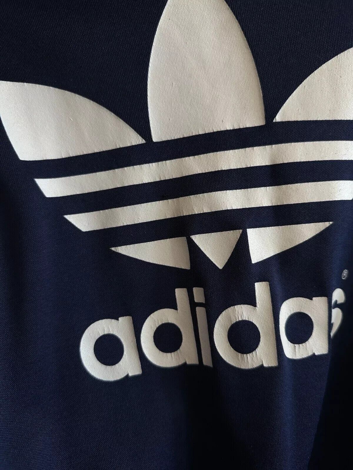 Adidas VINTAGE ADIDAS 1990s 90s Y2K SWEATSHIRT BIG LOGO SWEATER Size US L / EU 52-54 / 3 - 10 Thumbnail