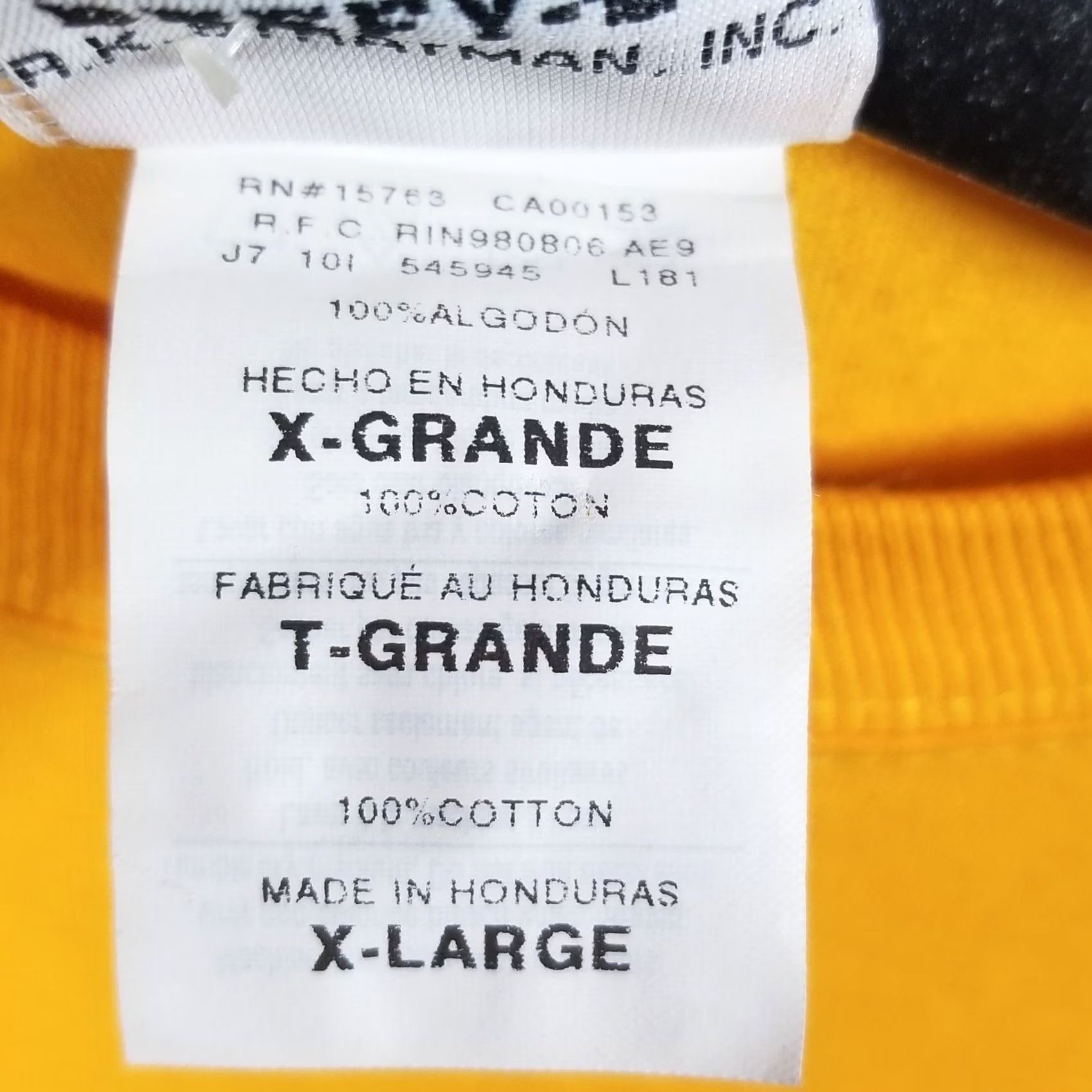 Harley Davidson Harley Davidson T-Shirt Shirt XL Yellow Vintage 05’s Rossiters Sarasota Fl Double Sided Mens Size US XL / EU 56 / 4 - 5 Thumbnail