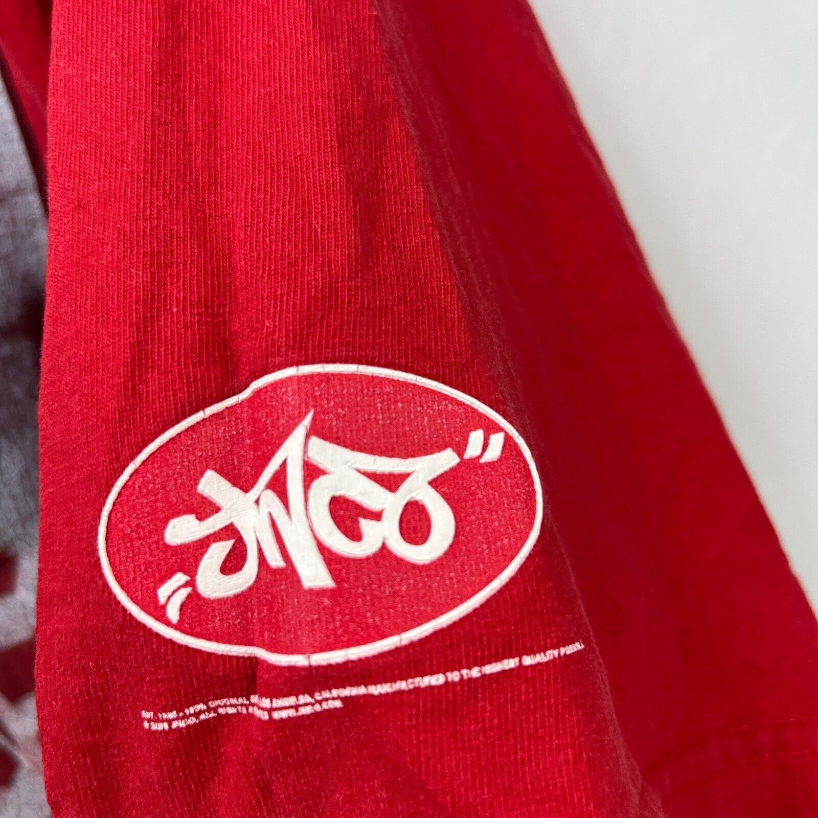 JNCO × Vintage Vintage Y2K JNCO USA Flag T-Shirt Large Baggy Skater Size US L / EU 52-54 / 3 - 4 Thumbnail