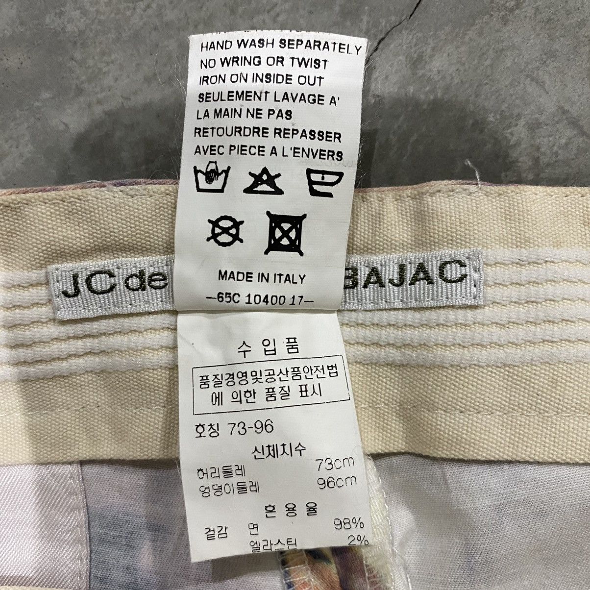 Jean Charles De Castelbajac Vintage 90s Archive JC de Castelbajac Printed Pants Size 29" - 7 Thumbnail