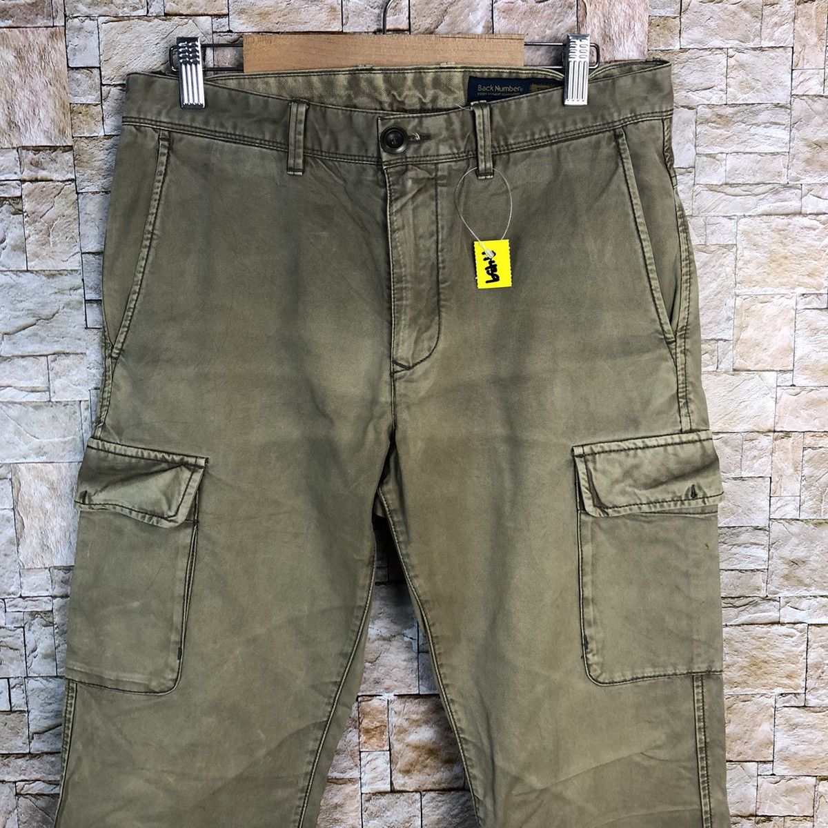 Japanese Brand Back Number Brown Cargo Multipocket Pants #A439 Size US 30 / EU 46 - 5 Thumbnail