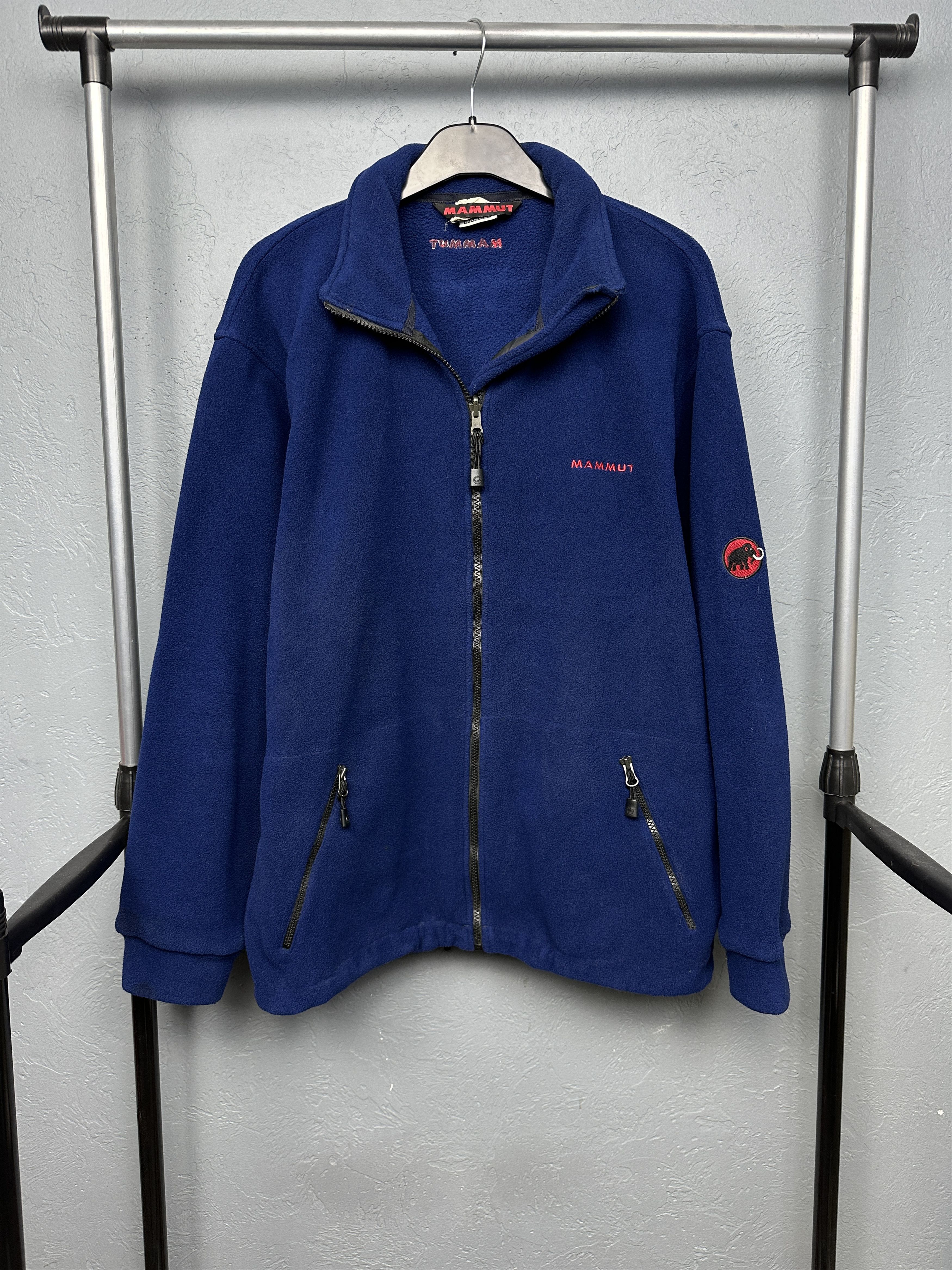 Mammut Mammut Vintage Mens Fleece Outdoor Jacket Size US L / EU 52-54 / 3 - 1 Thumbnail