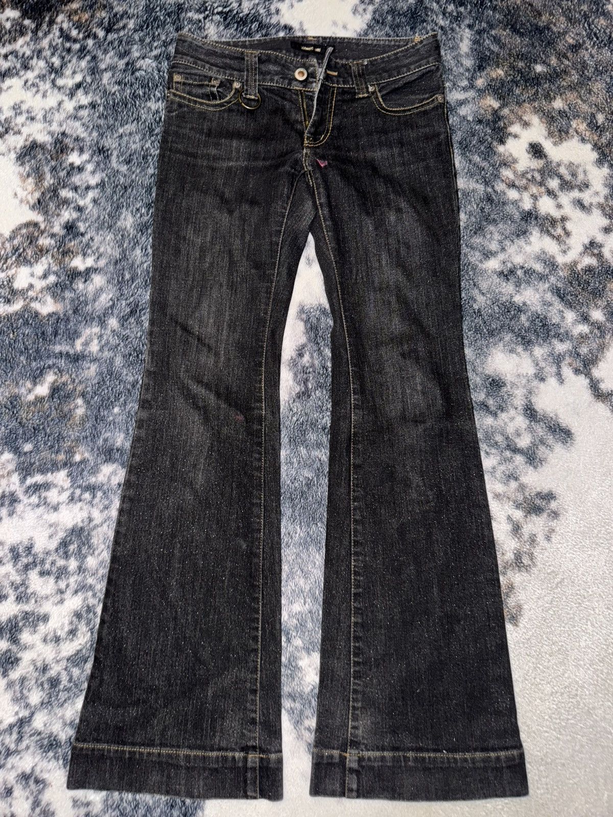 TORNADO MART レースアップ　Bell Bottom Tornado Mart Snakeskin Lace-Up Pants – Paroxa Studios