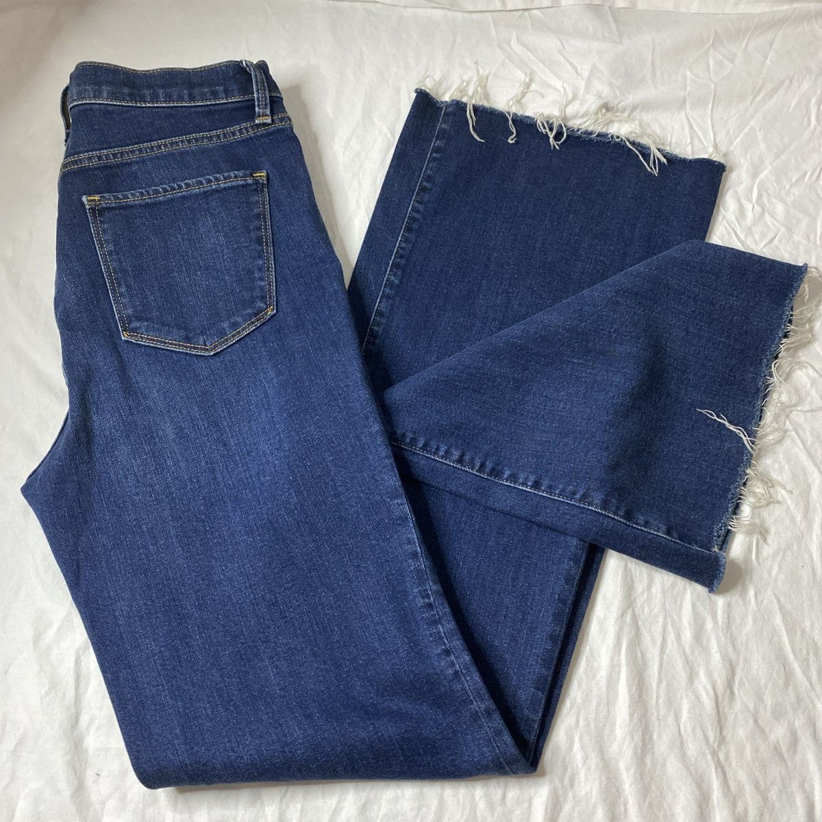 Gap Gap Authentic Flare High Rise Dark Women's Jeans Sz 30R NWT Size 30" / US 8 / IT 44 - 1 Thumbnail
